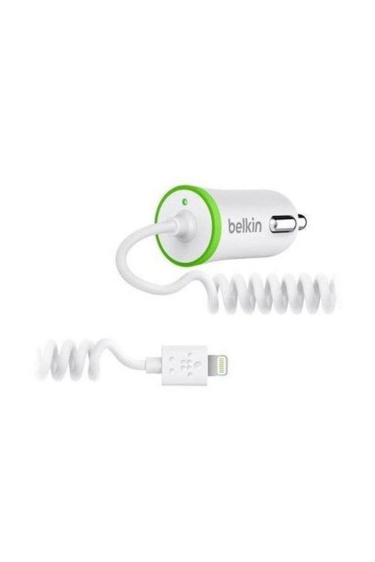 Belkin Blk-f8j074btwht Iphone Lightning Araç Şarj Cihazı Çakmaklık Şarj
