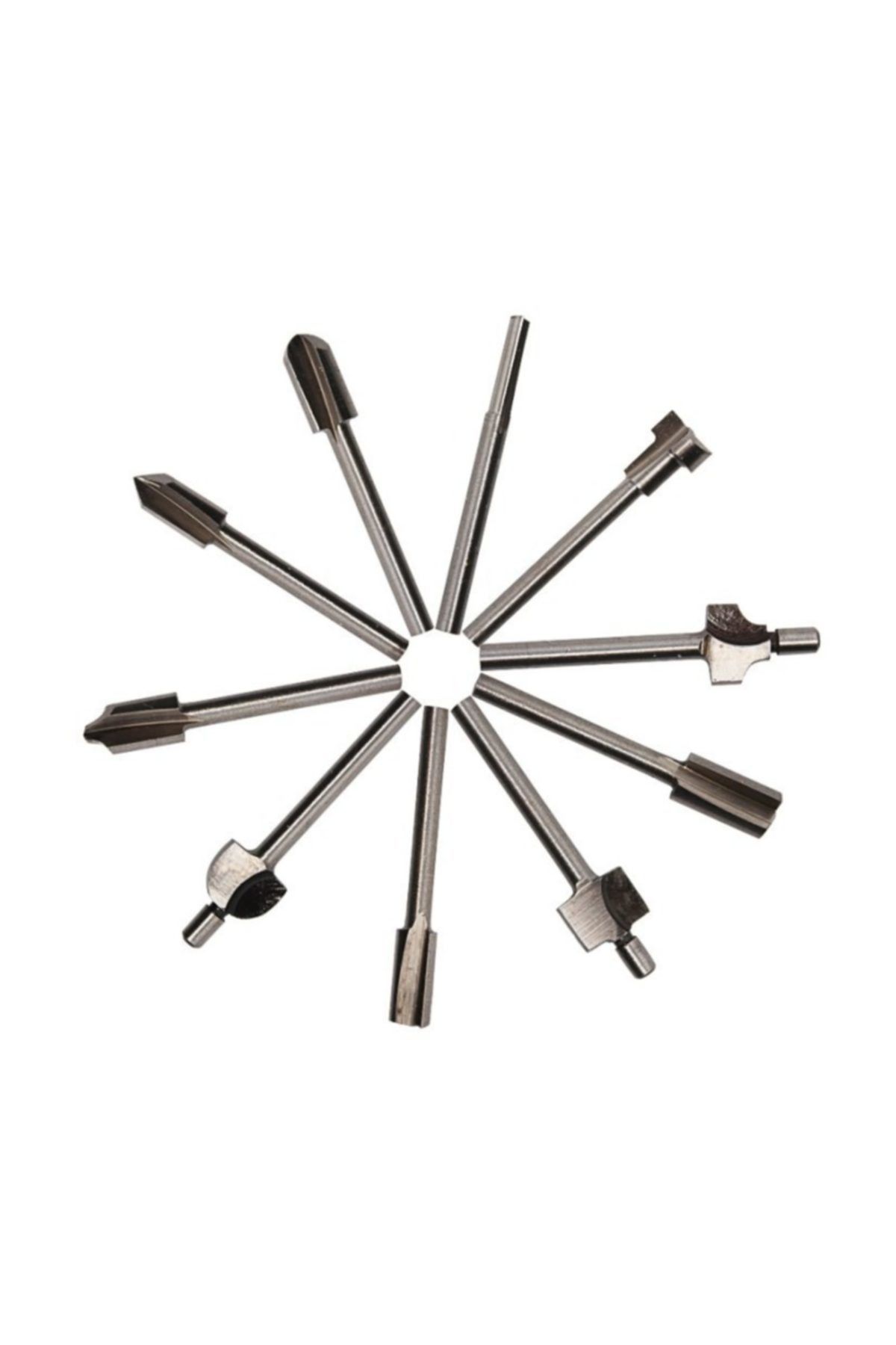 Jewval Hss Dremel Atlas Ve Benzeri Gravür Için Ahşap Kesme Oyma Freze Uç 1/8 3 mm Matkap Ucu Ahşap Oyma