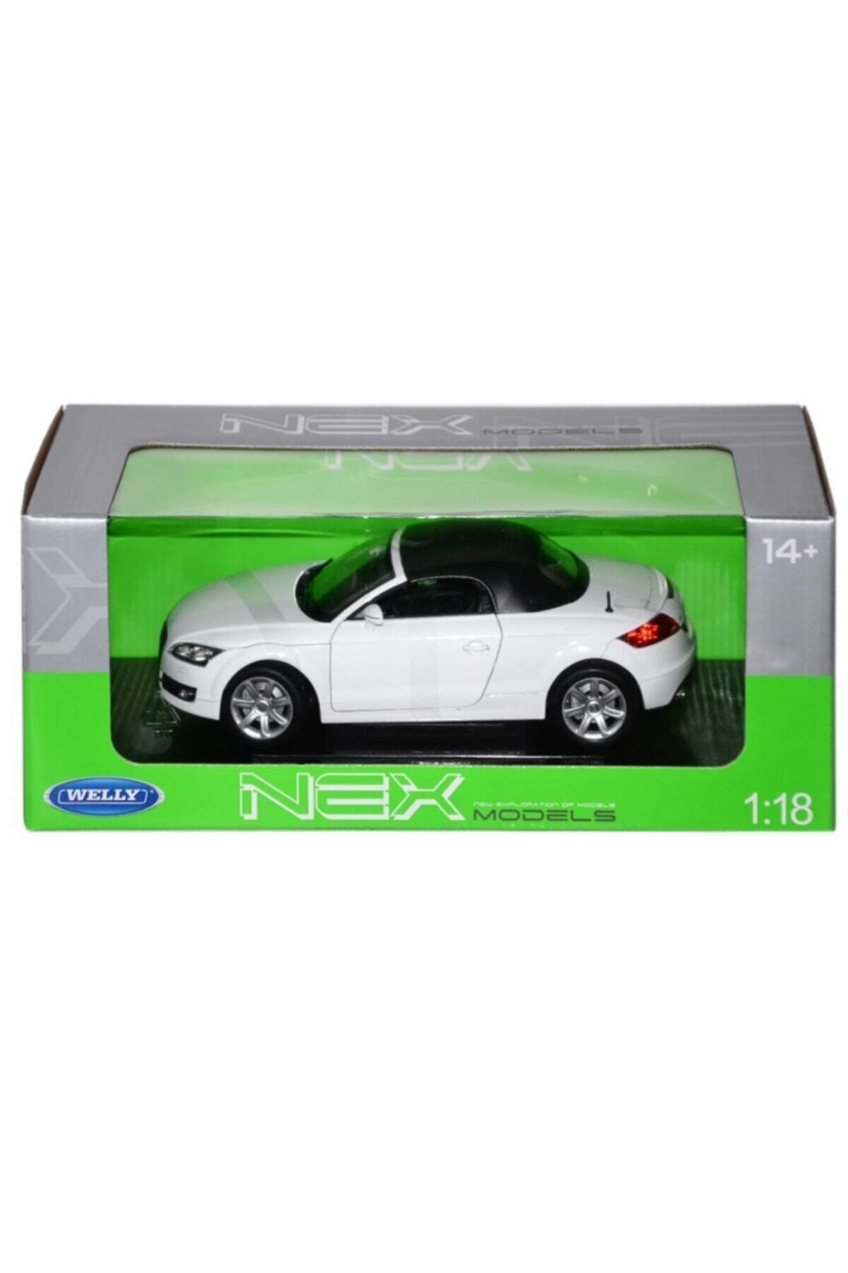 WELLY Die Cast Audi Tt Roadster Gri Renk 18016 1/18