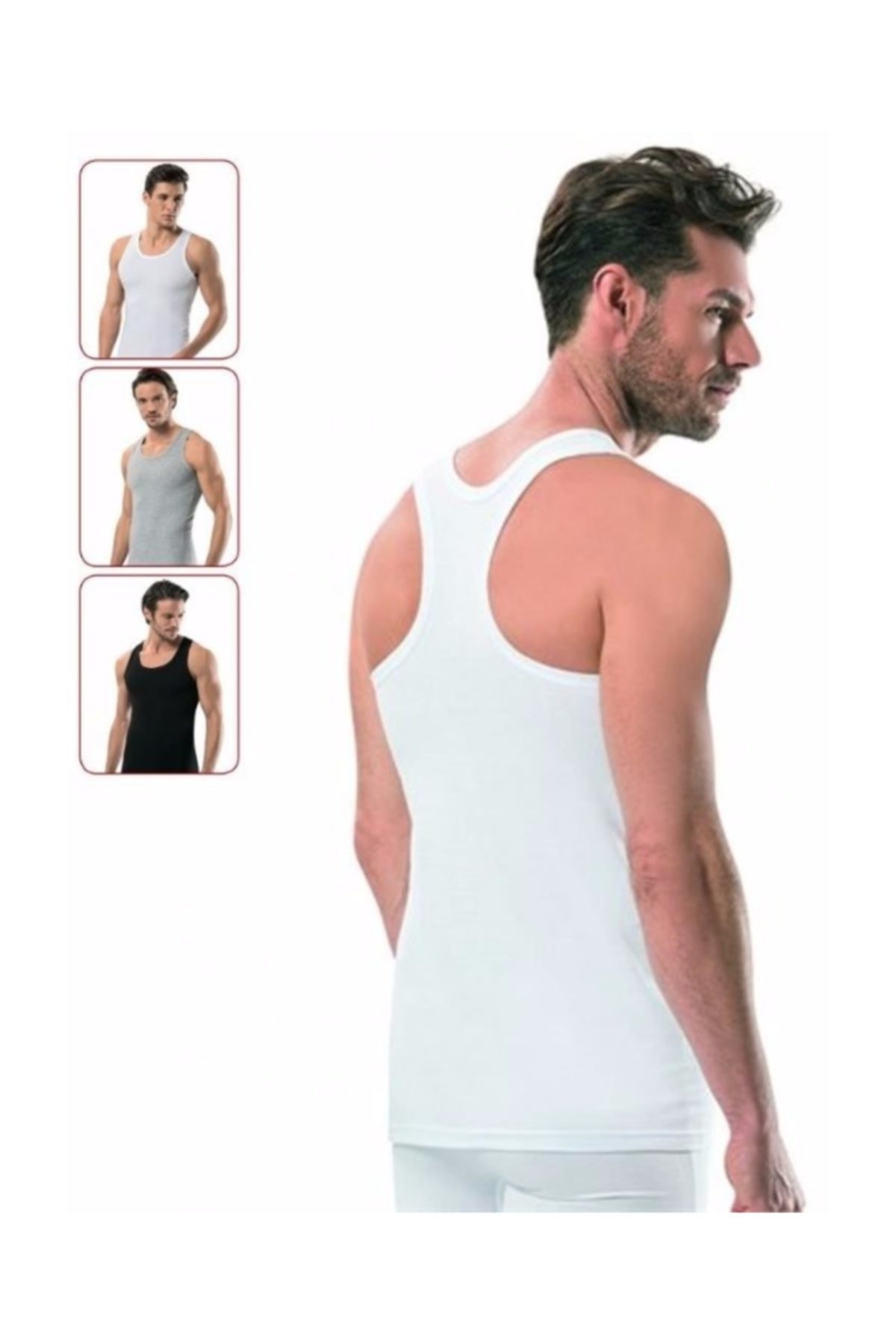 Tutku Erkek Atlet 3'lü Paket  Ribana Spor