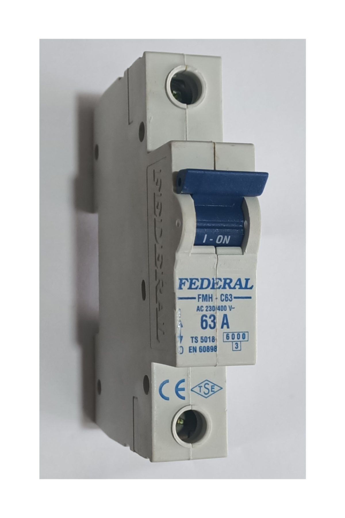 Federal C Tipi 6ka Anahtarlı Otomatik Sigorta 1 X 63 A