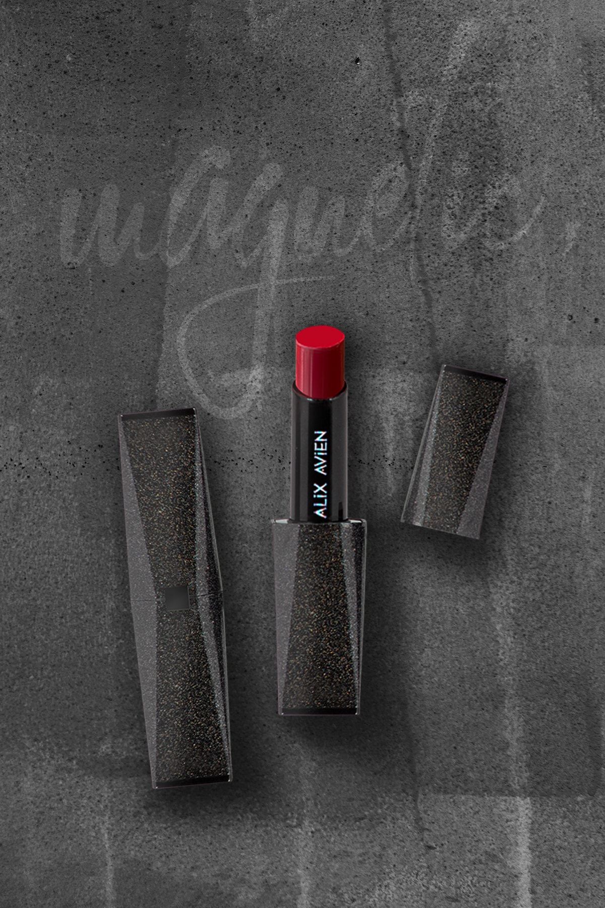 Alix Avien Magnetic Mat Kırmızı Ruj Matte Lipstick Red 2021