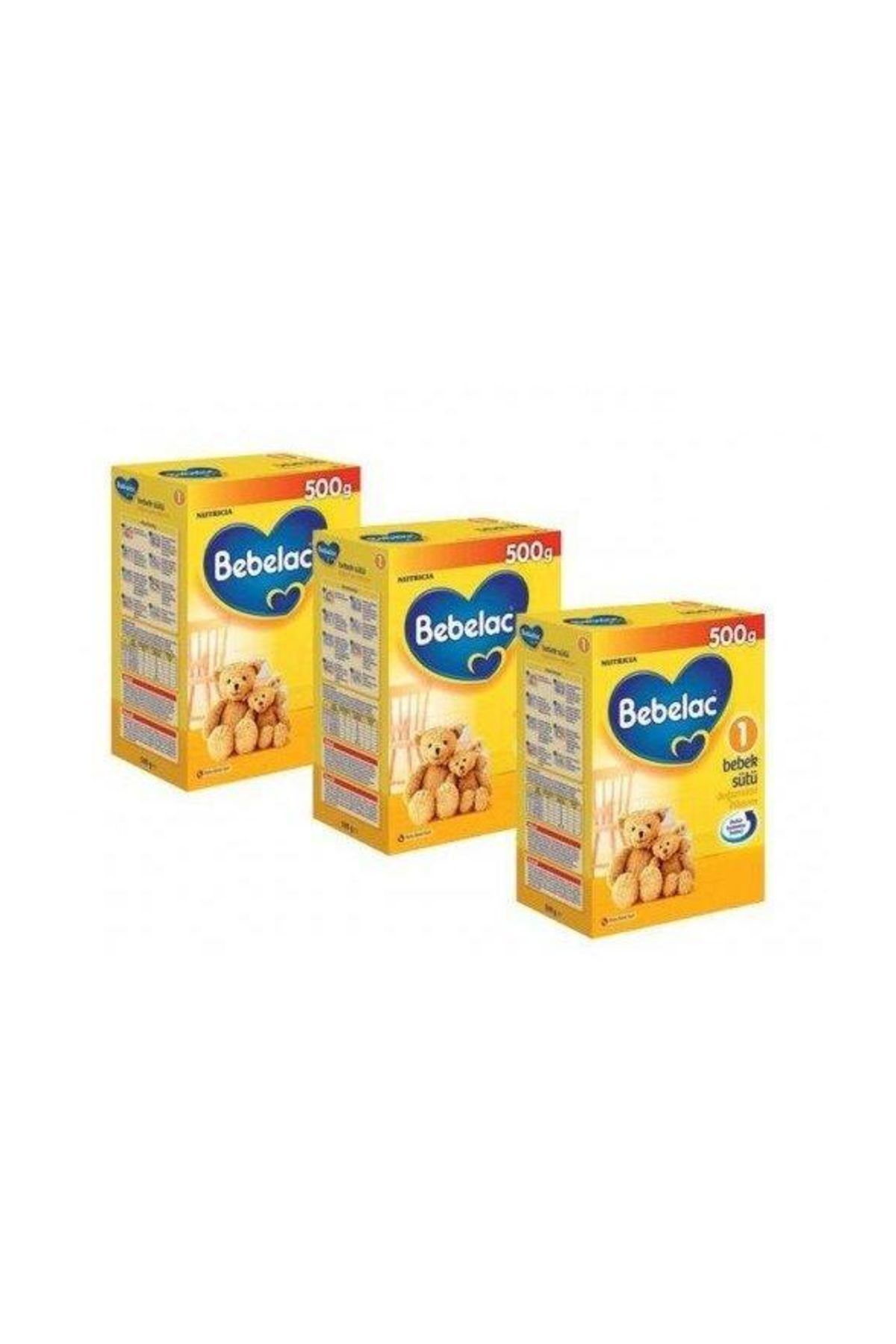 Bebelac 500 Gr 1 Numara Bebek Sütü 3 Lü Paket
