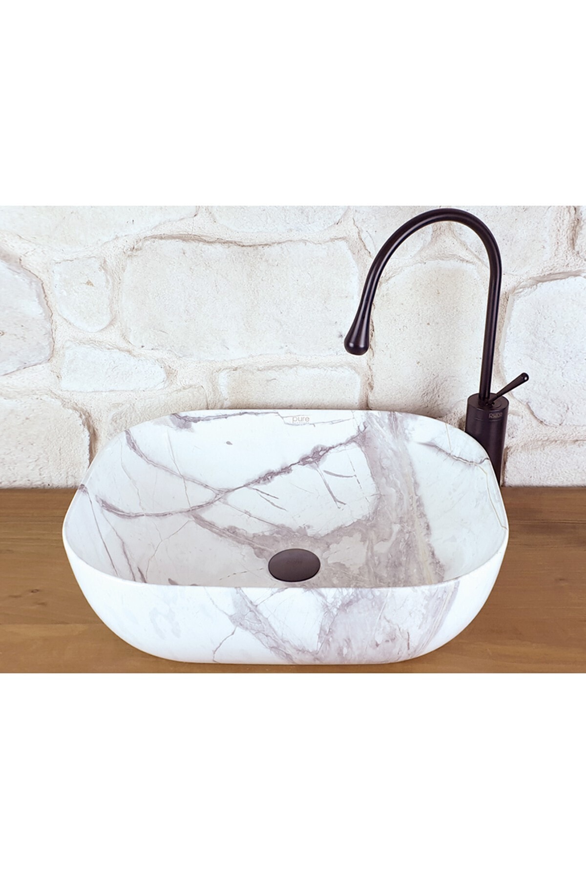 Pure Concept Calacatta Çanak Lavabo