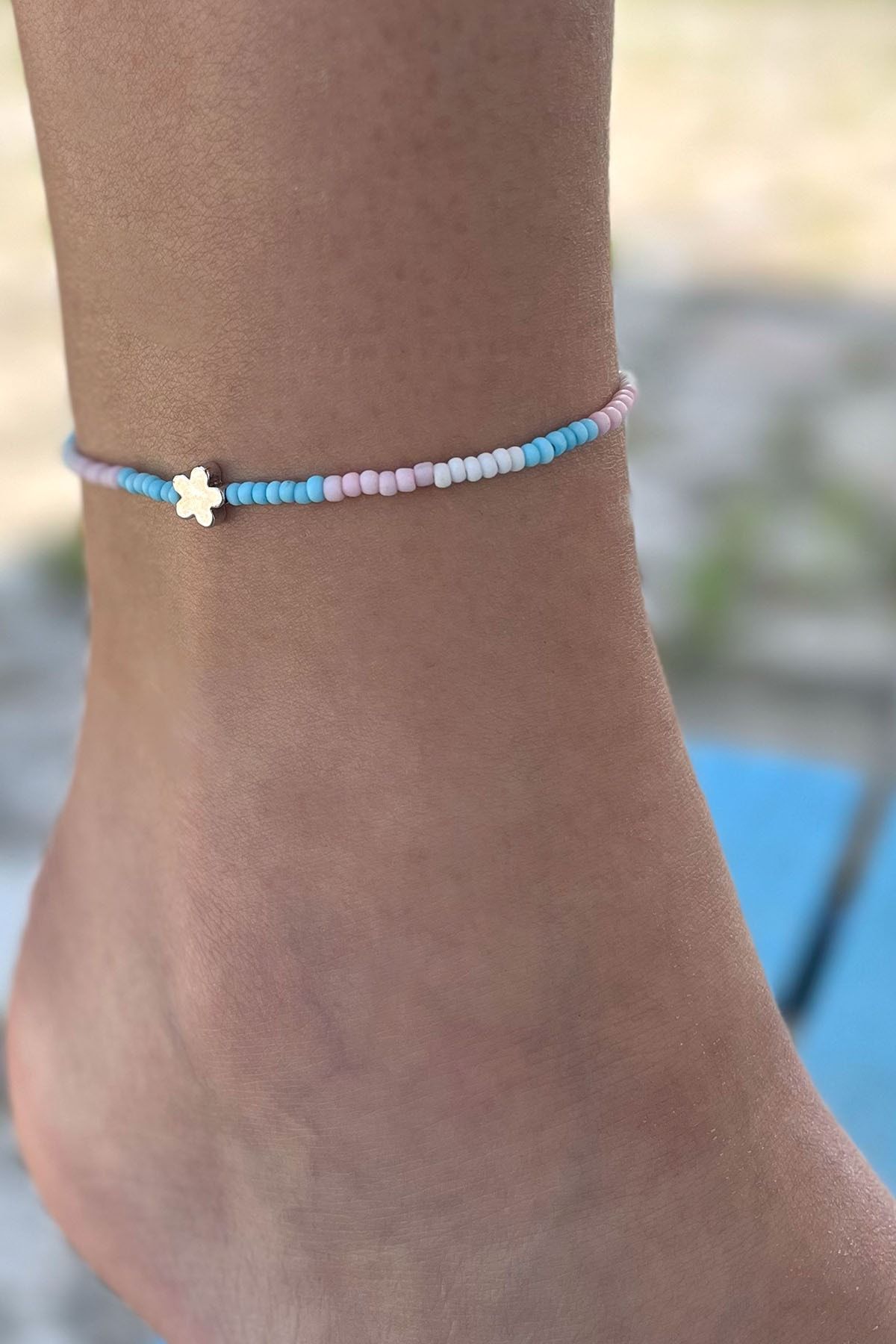Colorful anklet shop