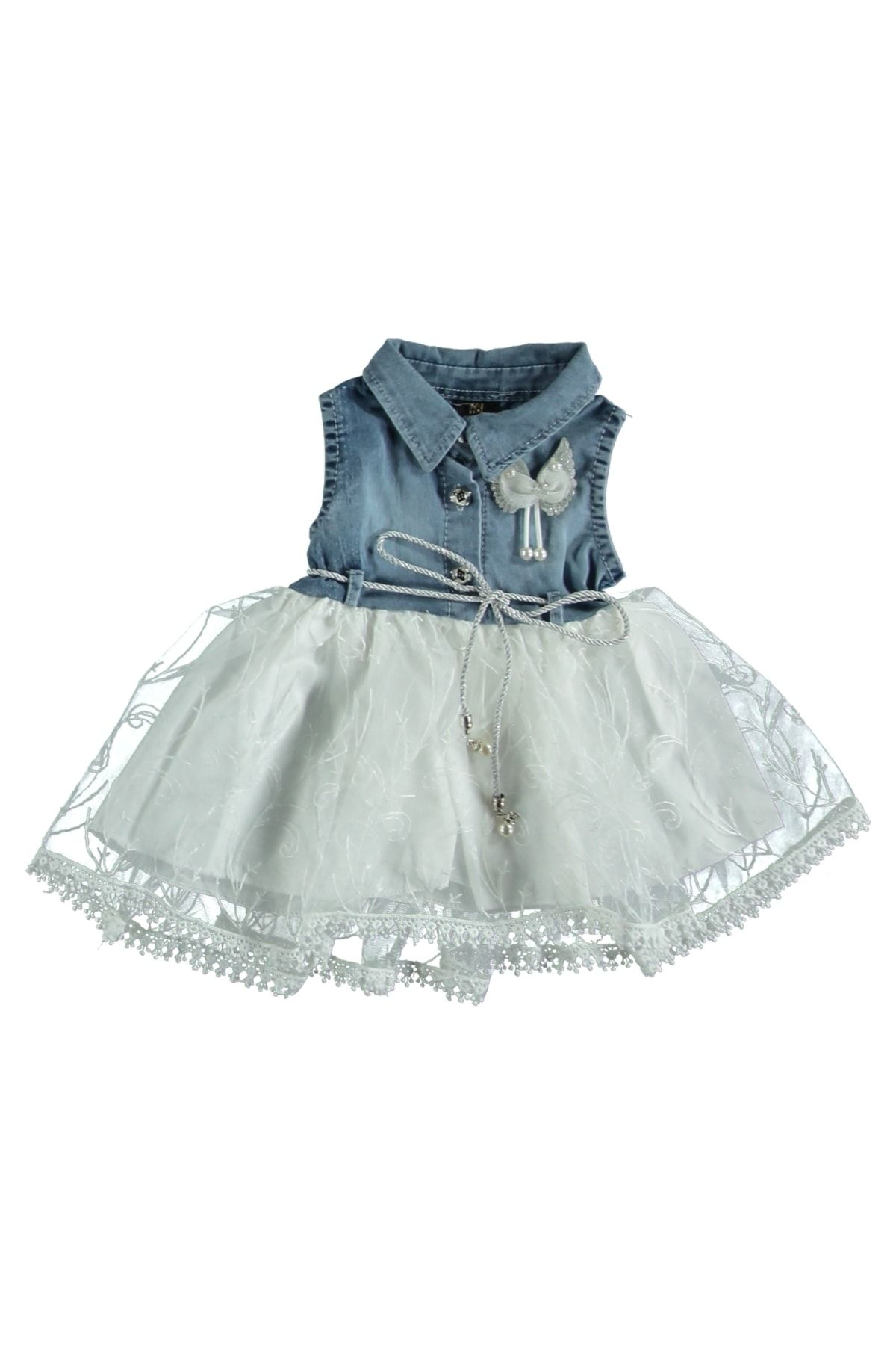 Denim and tulle dress hotsell