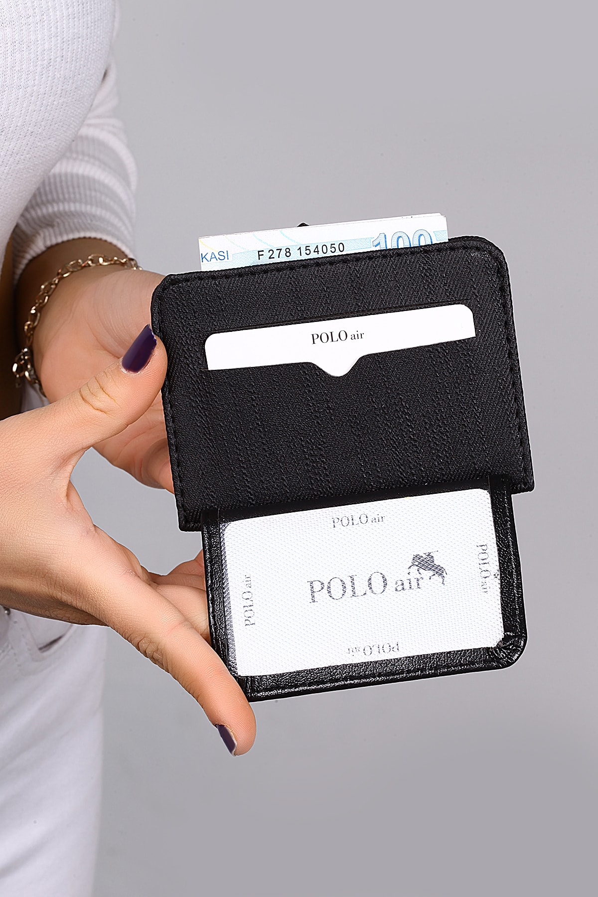 ست فندکی بنزینی جای کارت کمربند کیف پول مردانه اسپرت مشکی جعبه ای