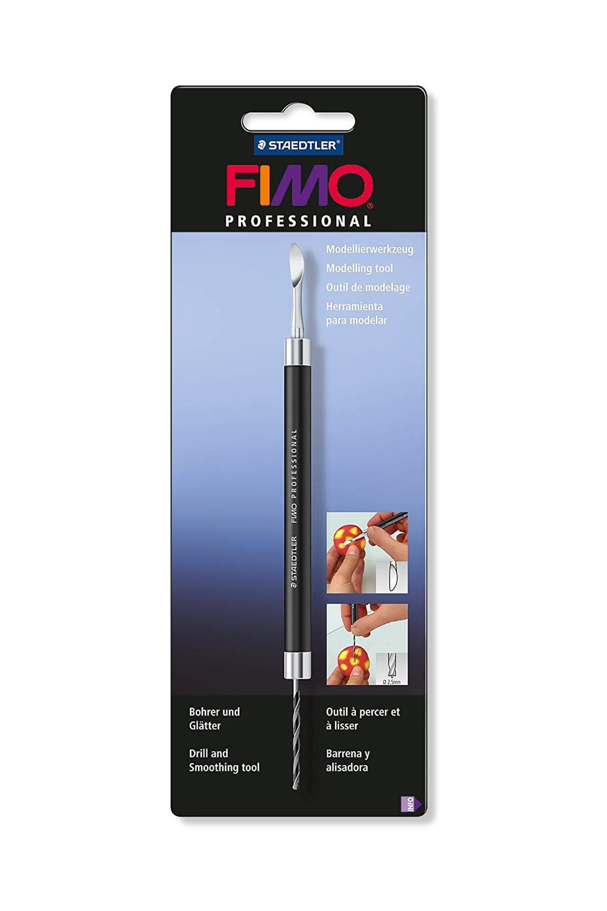 Eshel Fimo Professional Modelleme Aleti 8711 01 BK