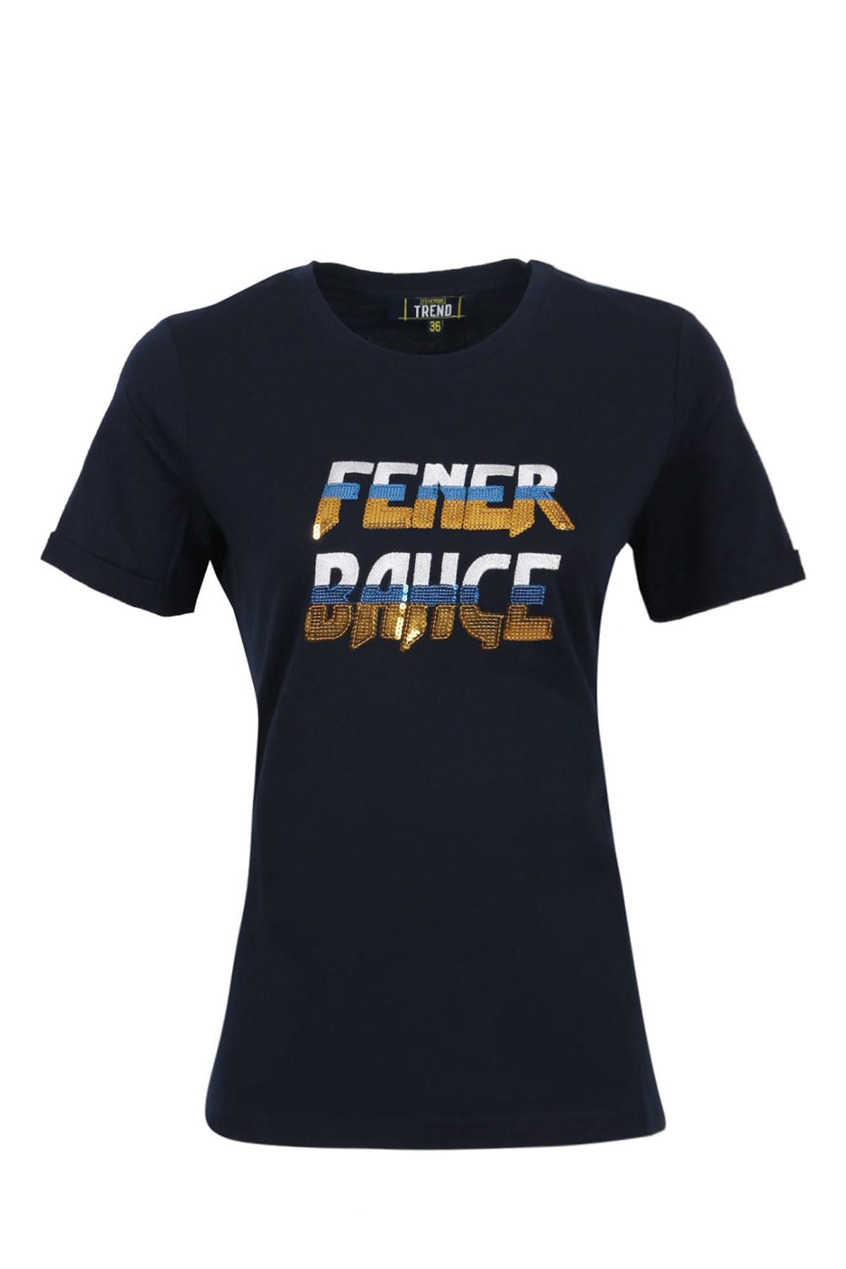 Fenerbahçe Kadın Trend Nakışlı T-Shirt