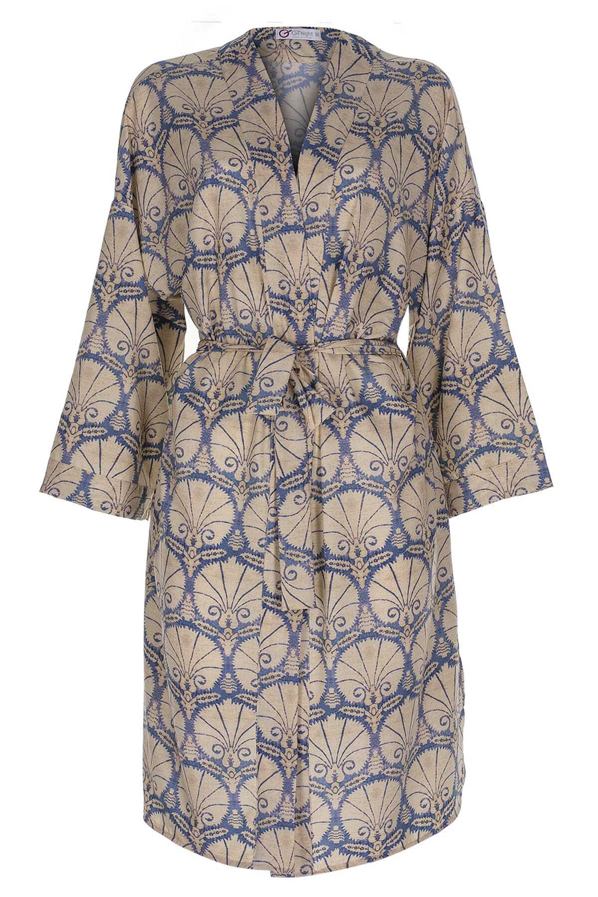 GTNight Viskon Kısa Kimono