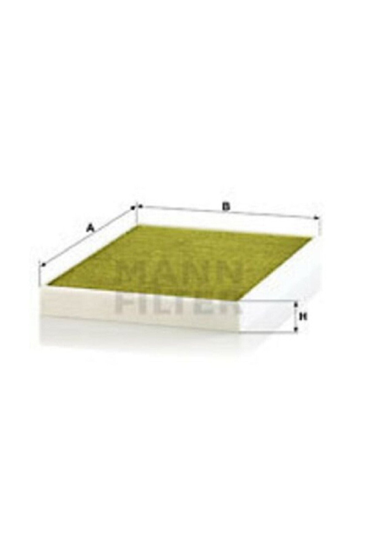 MANN Audı A8 (4n) 50 Tdı 3.0 Quattro 210kw 286hp Polen Kabin Filtresi Fp31003