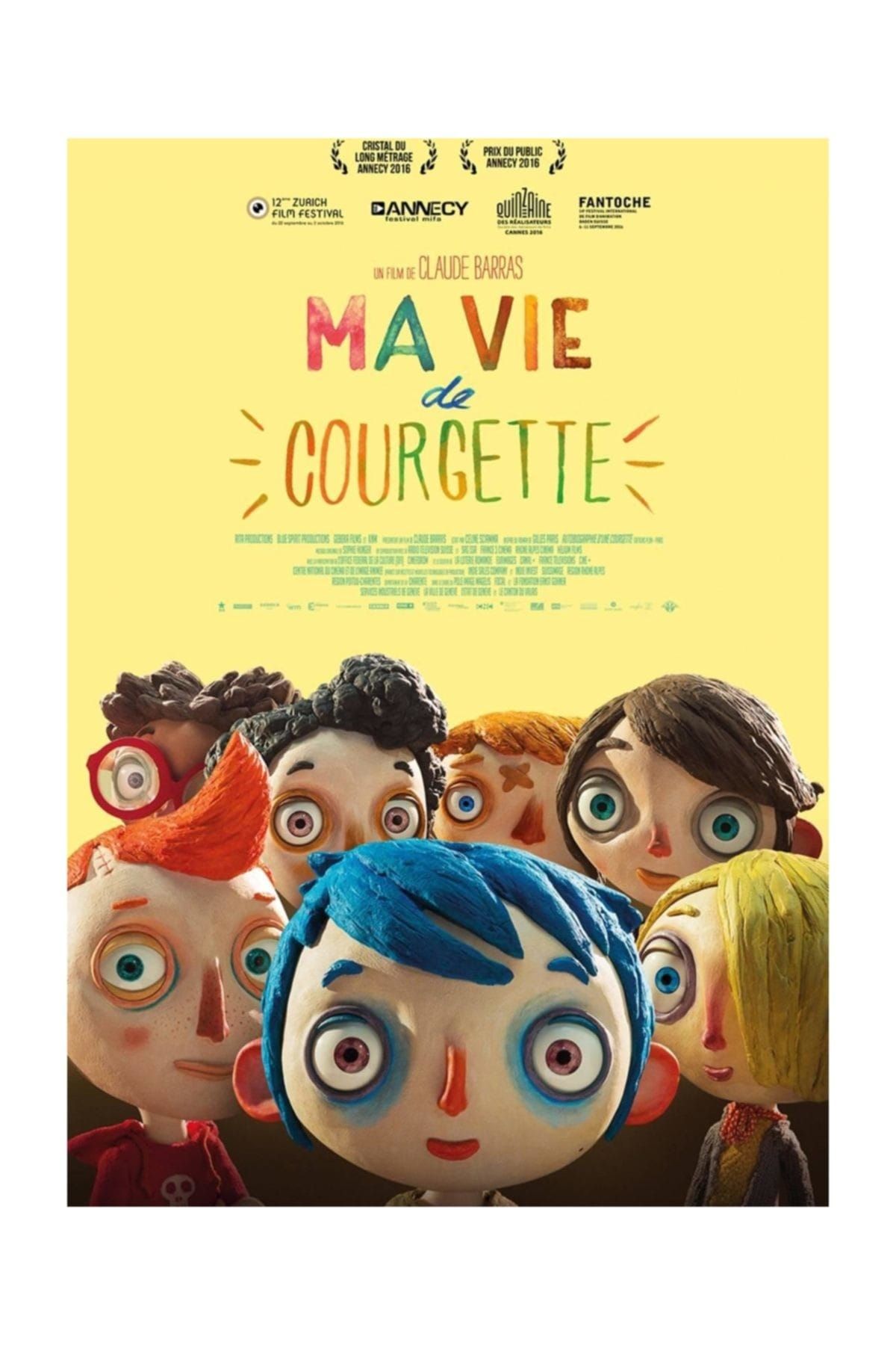 Bir Film Dvd Kabakçığın Hayatı / My Lıfe As A Courgette