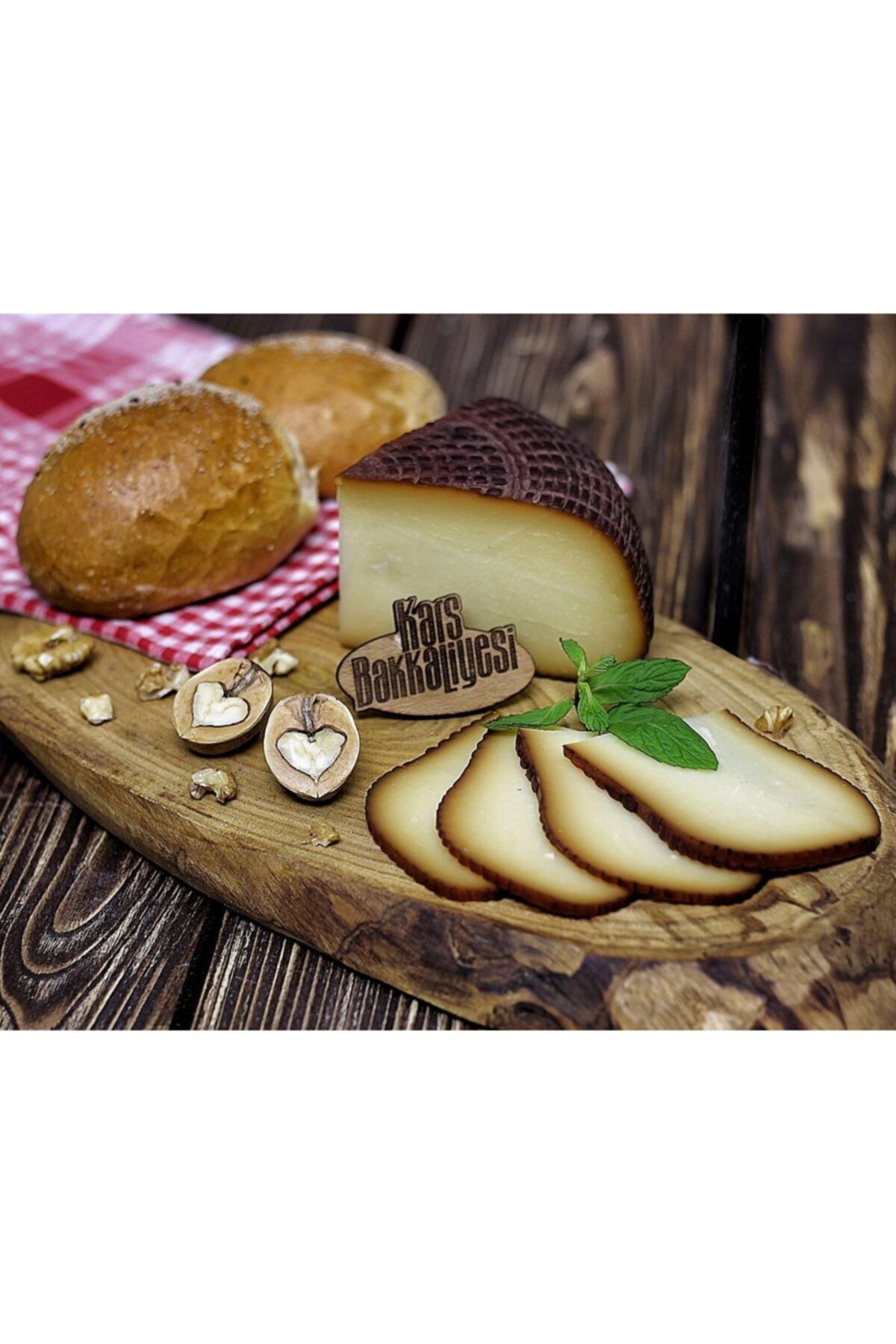 KARS BAKKALİYESİ Isli Çerkez Peyniri - 450 gr