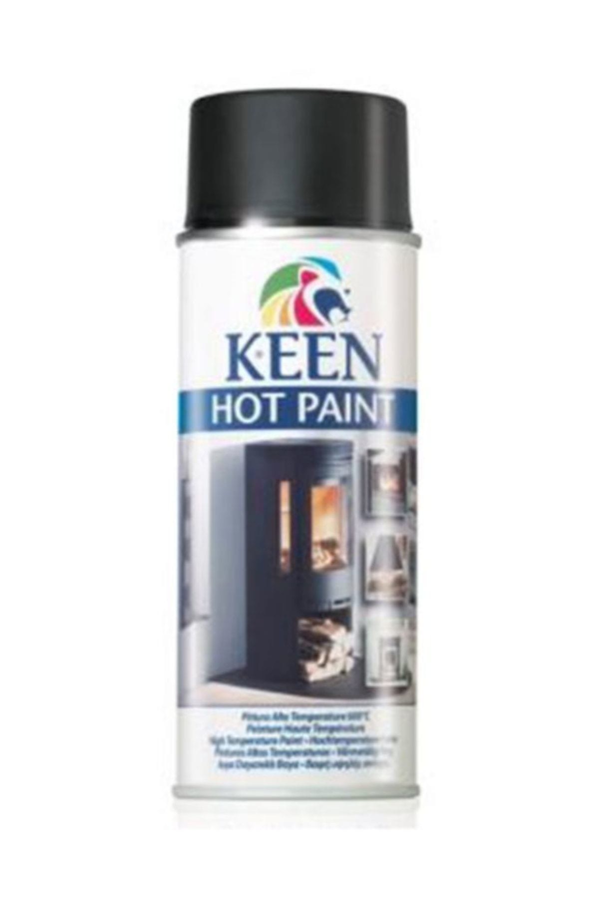 Anka Art Keen Isıya Dayanıklı Sprey Boya Siyah 400ml