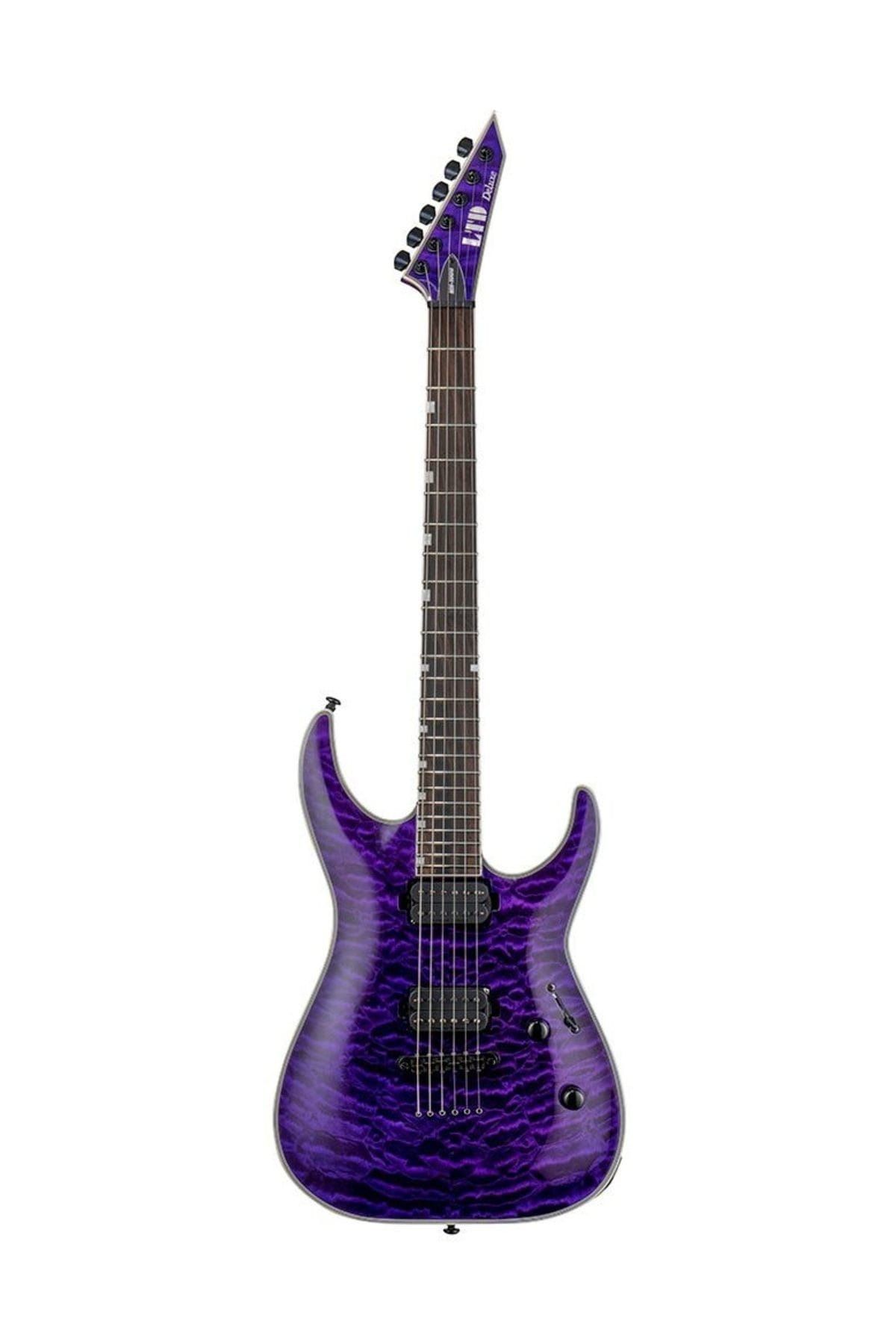 ESP LTD MH-1000NT See Thru Purple Elektro Gitar