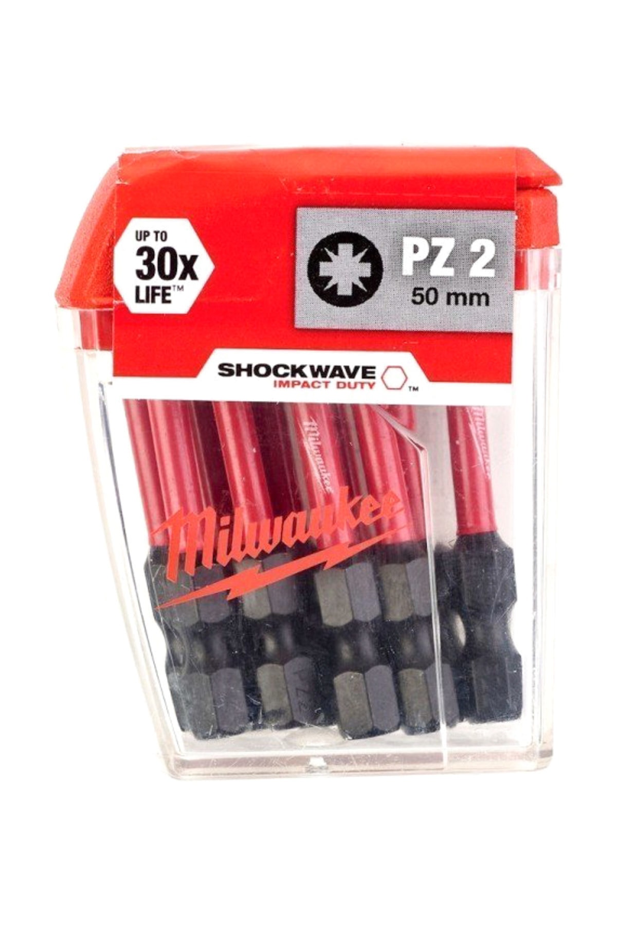 Milwaukee Vidalama Bits Ucu (10'lu Paket) PZ2 (B) 50mm