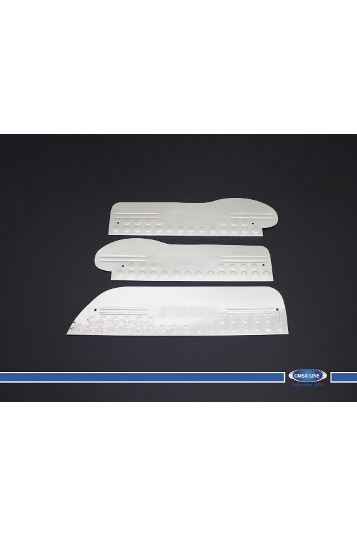 Omsa Hyundai Starex Krom Kapı Eşiği 3 Prç. P.Çelik 1997-2007