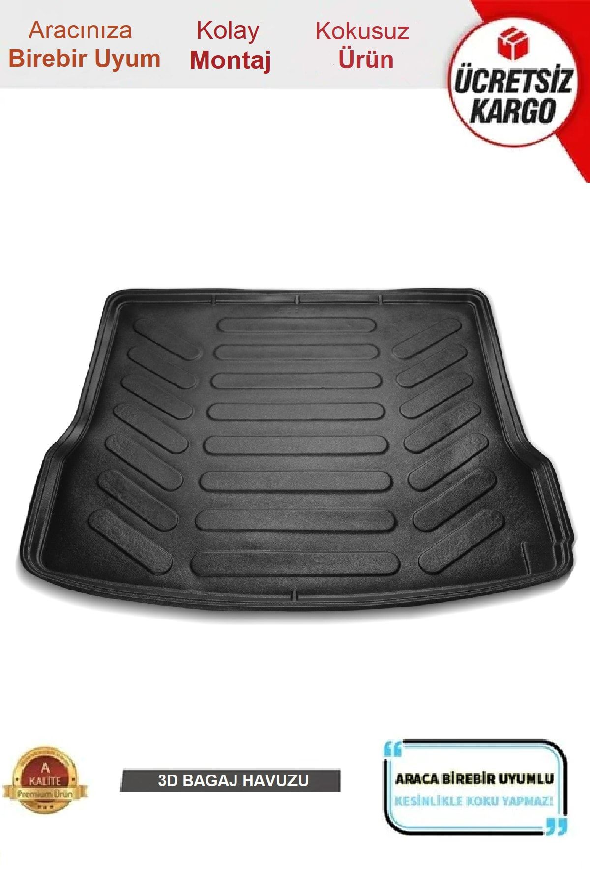 3d peugeot 3008 alt 2020 model kokusuz 3d bagaj havuzu fiyati yorumlari trendyol