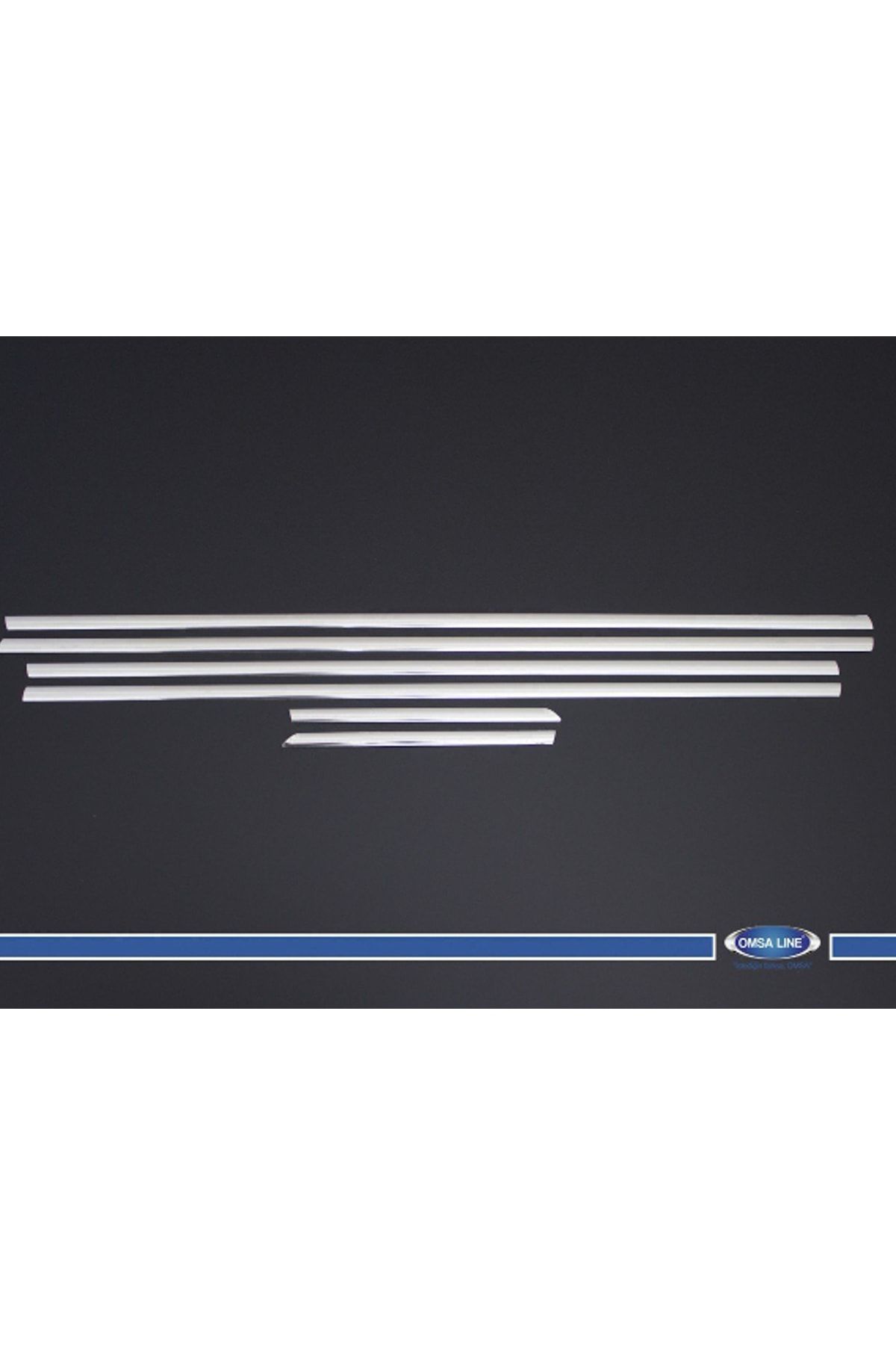 Omsa Chevrolet Cruze Krom Cam Çıtası 2009 ve Sonrası
