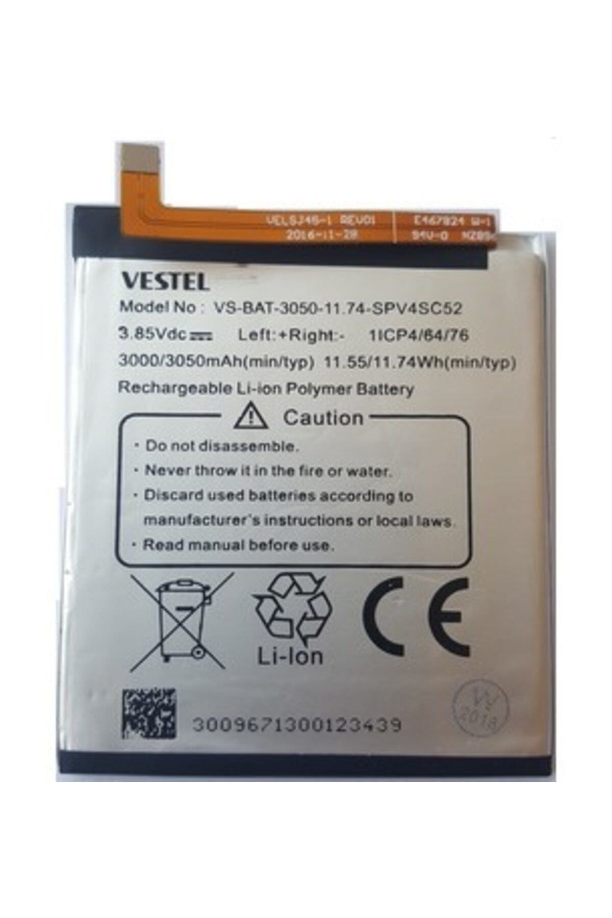 Vestel VENÜS Z10 VS-BAT-3050 BATARYA PIL VE TAMIR SETI
