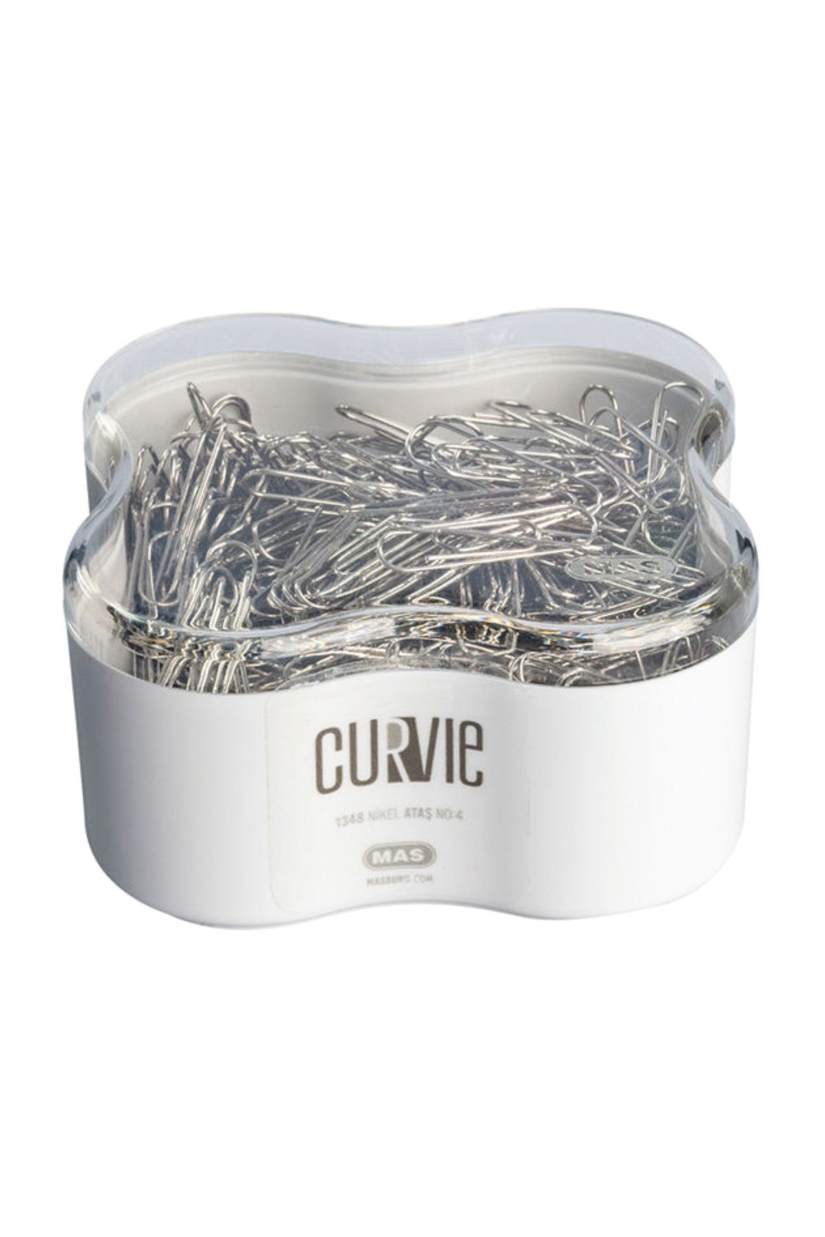 Mas Curvie Nikel Ataş No:4 400 Adet