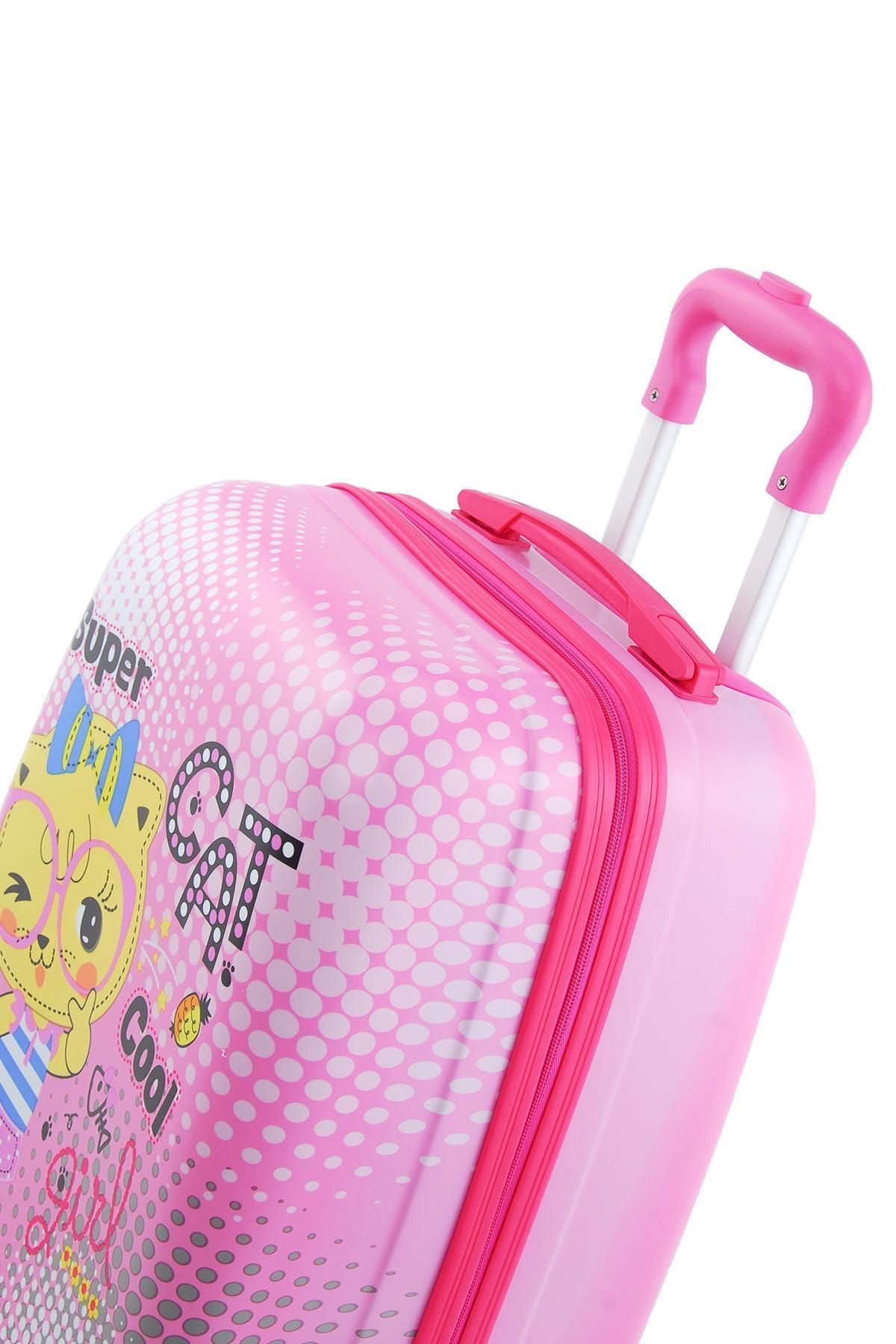 MÇS Kız Çocuk Pembe Valiz mcscocukvalızı