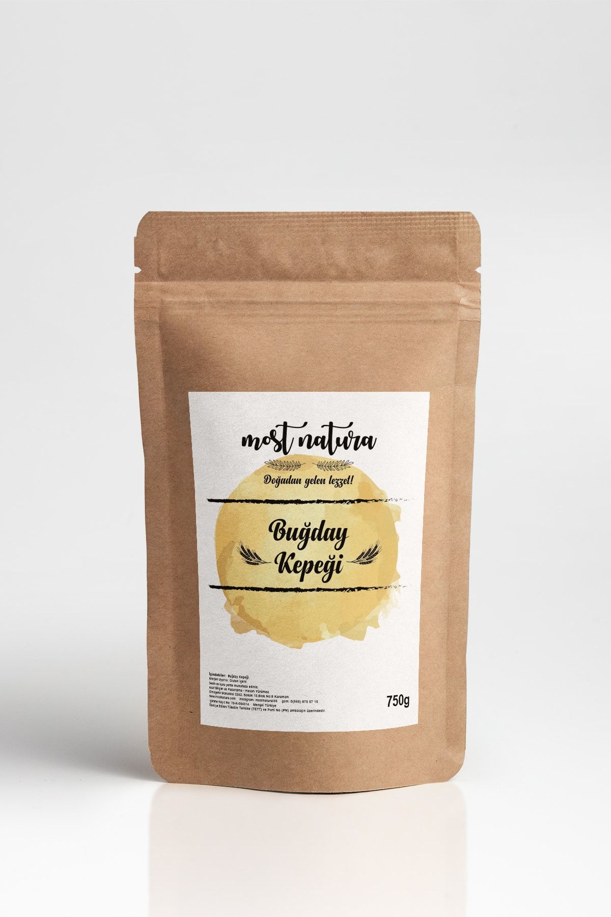 MOST NATURA Buğday Kepeği 750Gr