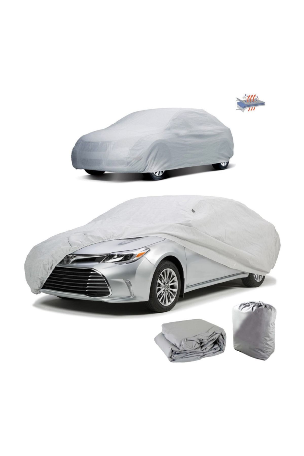 KalitePlus Citroen C3 Pluriel 1.4i Sx 2004 Model Oto Branda Otomobil Örtü Premium