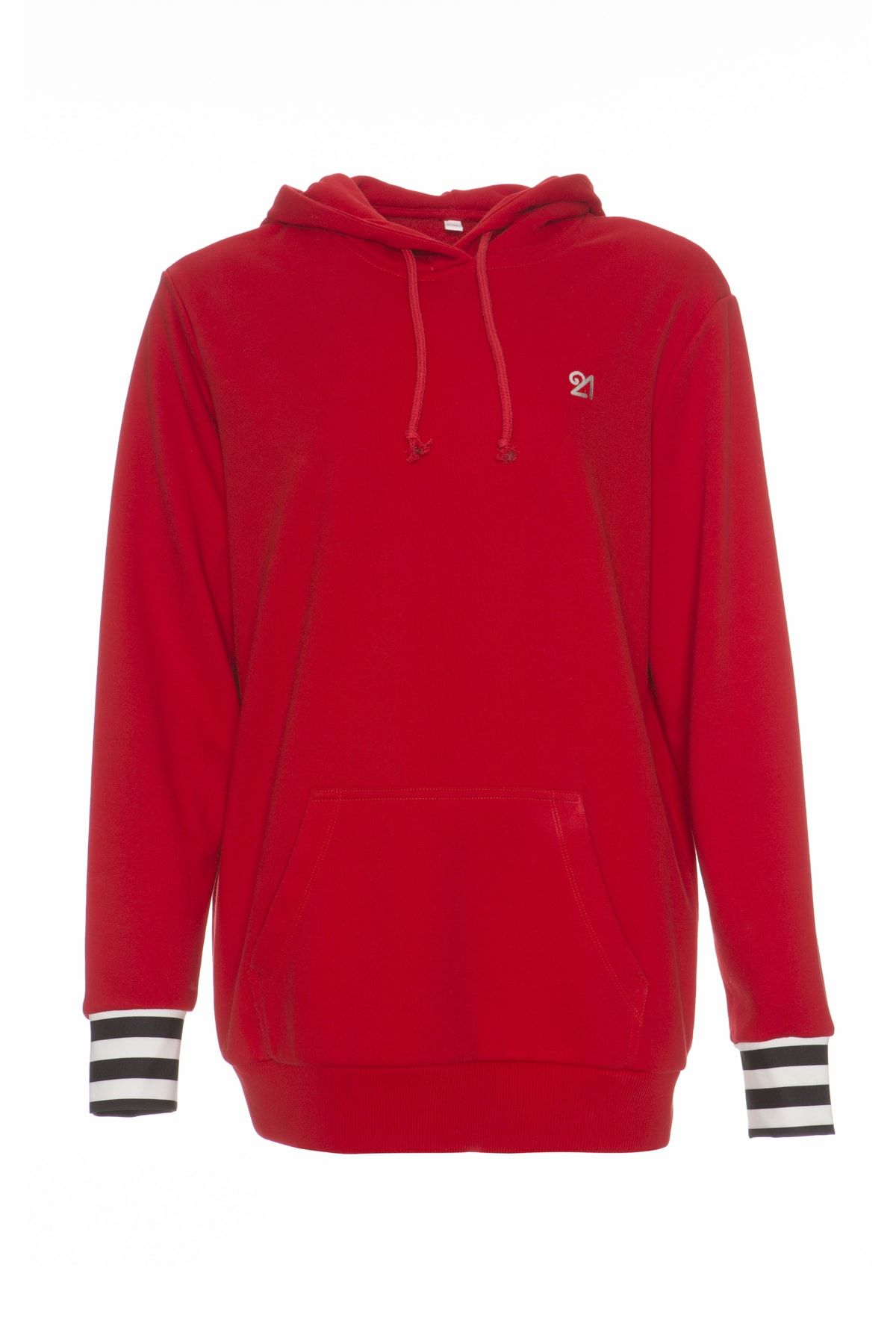 FİT21 Hoodie Sweatshirt Kırmızı - WHD2S05