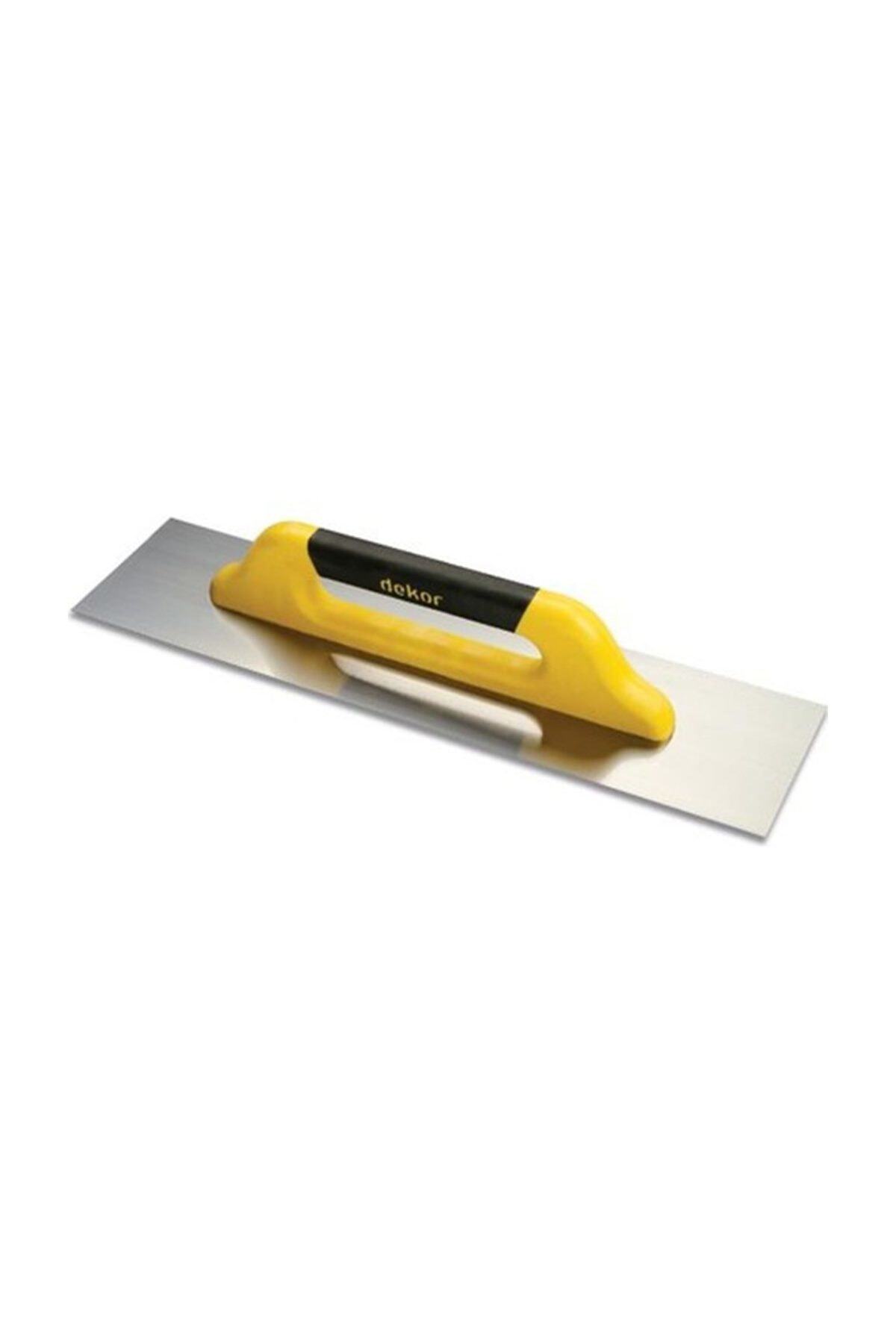 Dekor 214 Alçı Malası 50 Cm Yay Çeligi Kapalı Plastik Saplı