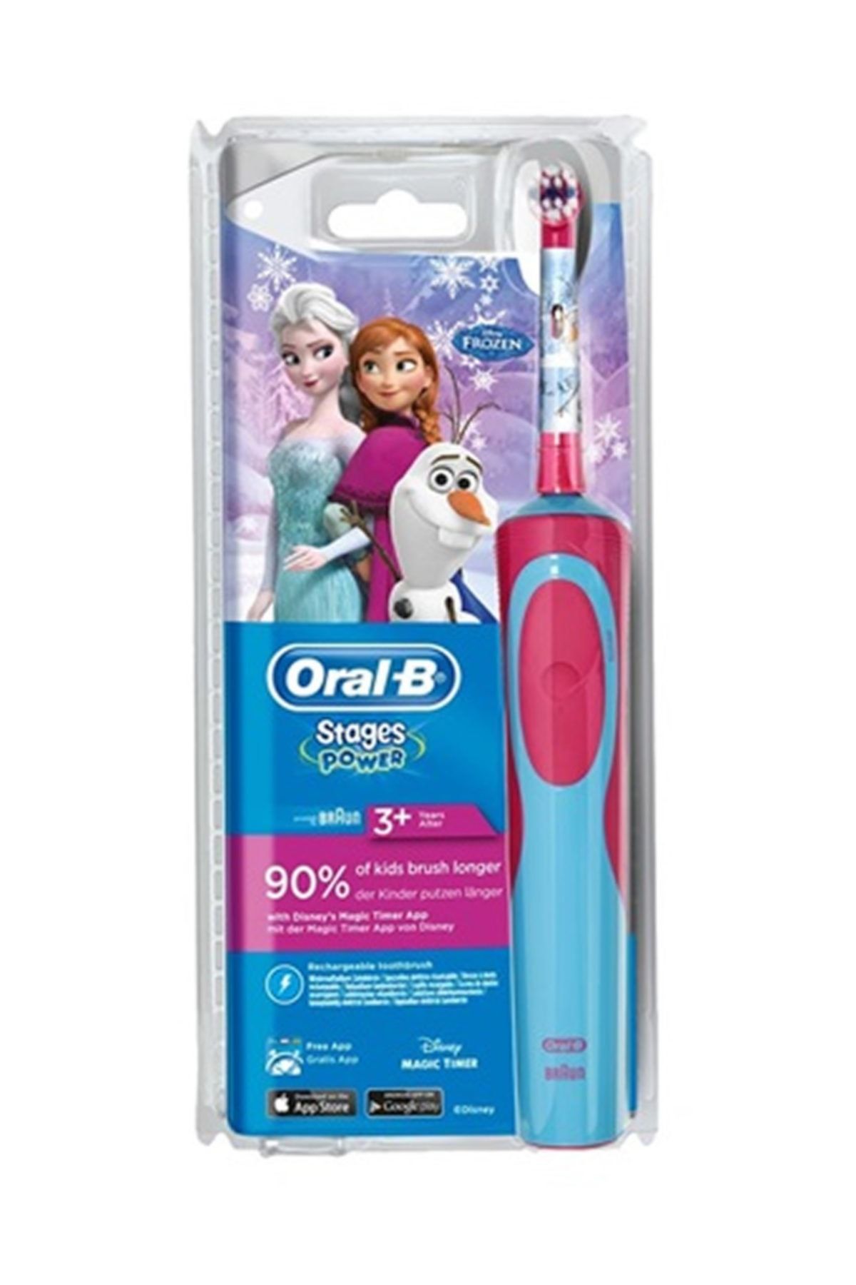 OralB Stages Şarjlı Çocuk Diş Fırçası Frozen