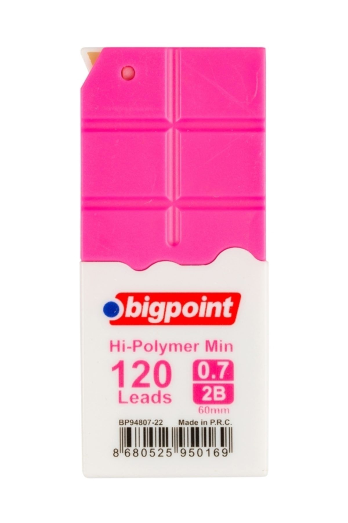 Bigpoint Kalem Ucu 0.7mm 2b 120'li Tüp Pembe