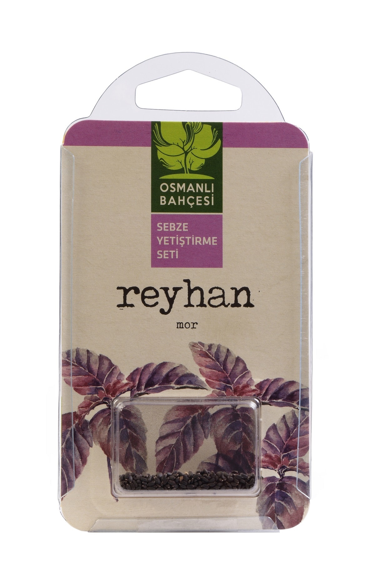 Osmanlı Bahçesi Reyhan Tohumu + Organik Solucan Gübresi Paketi