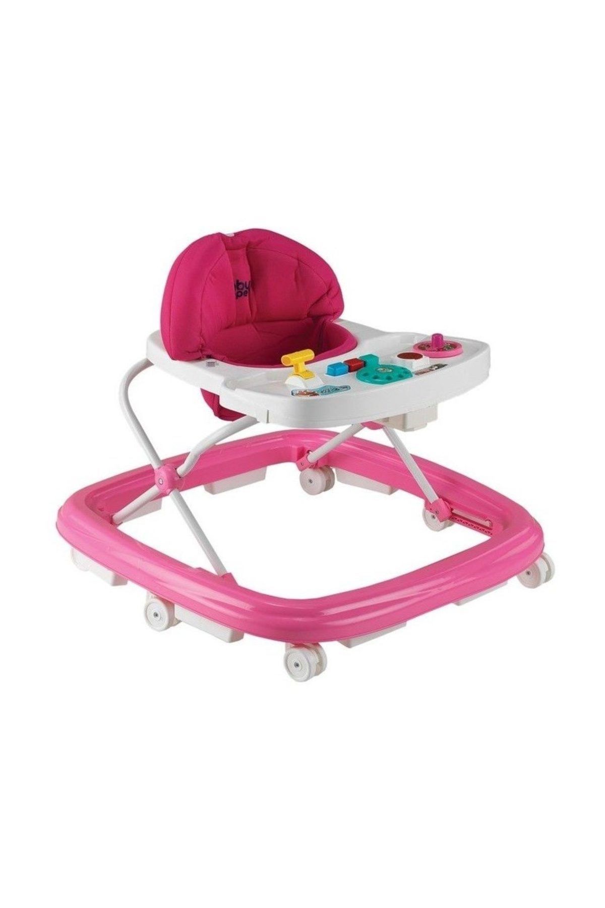BabyHope 216 Oyuncaklı Yürüteç Pembe /