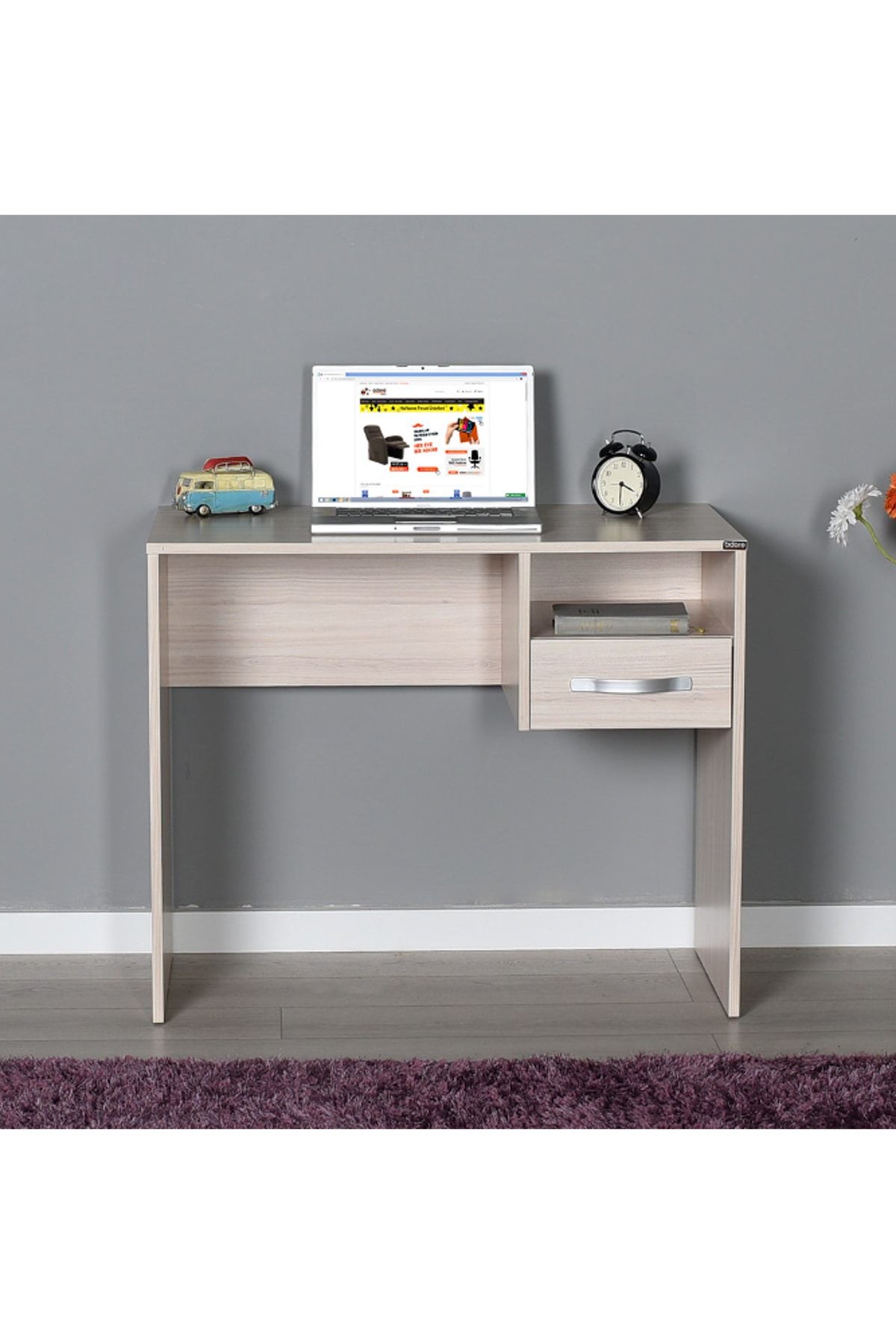 Adore Mobilya Dinamik Genç Odası Çekmeceli Çalışma Masası