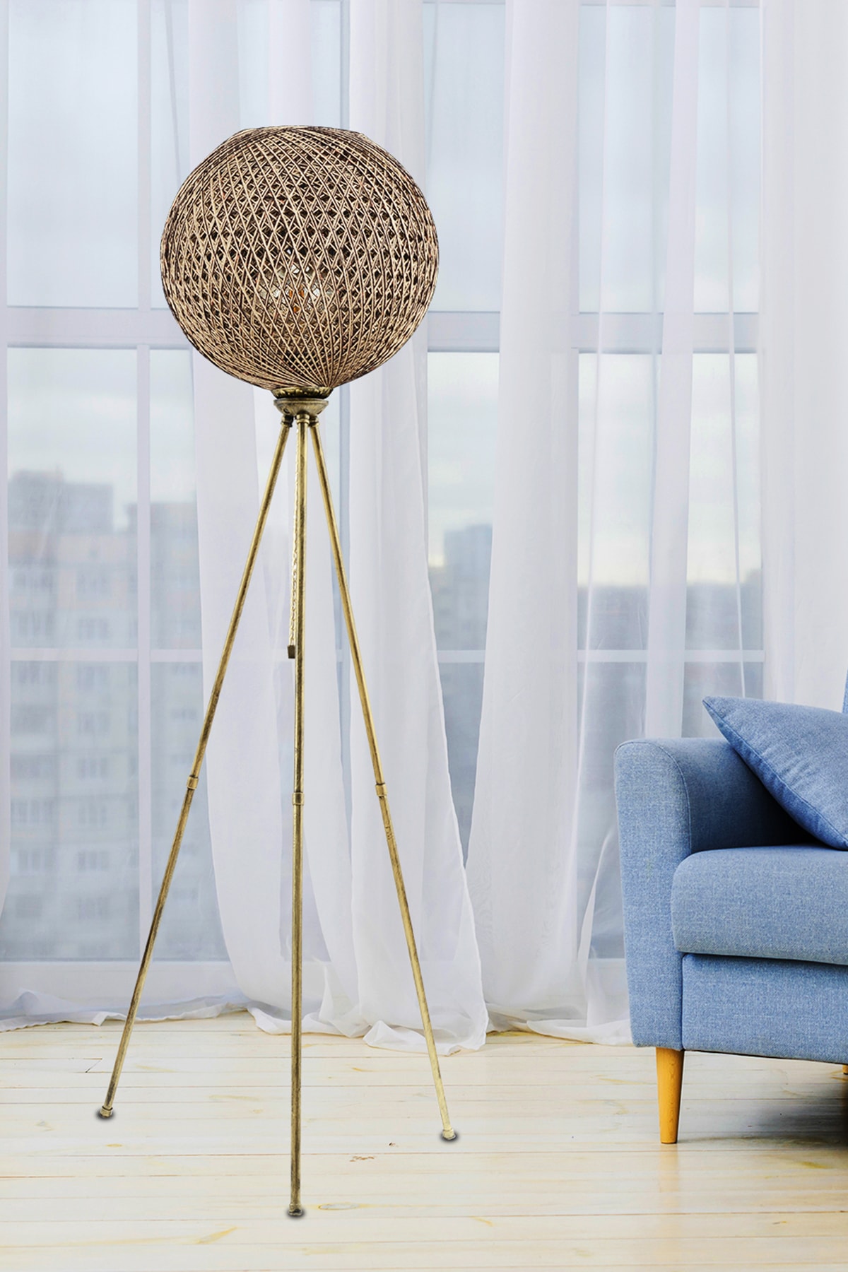 Hmydesign Pied Lambader Jute Black