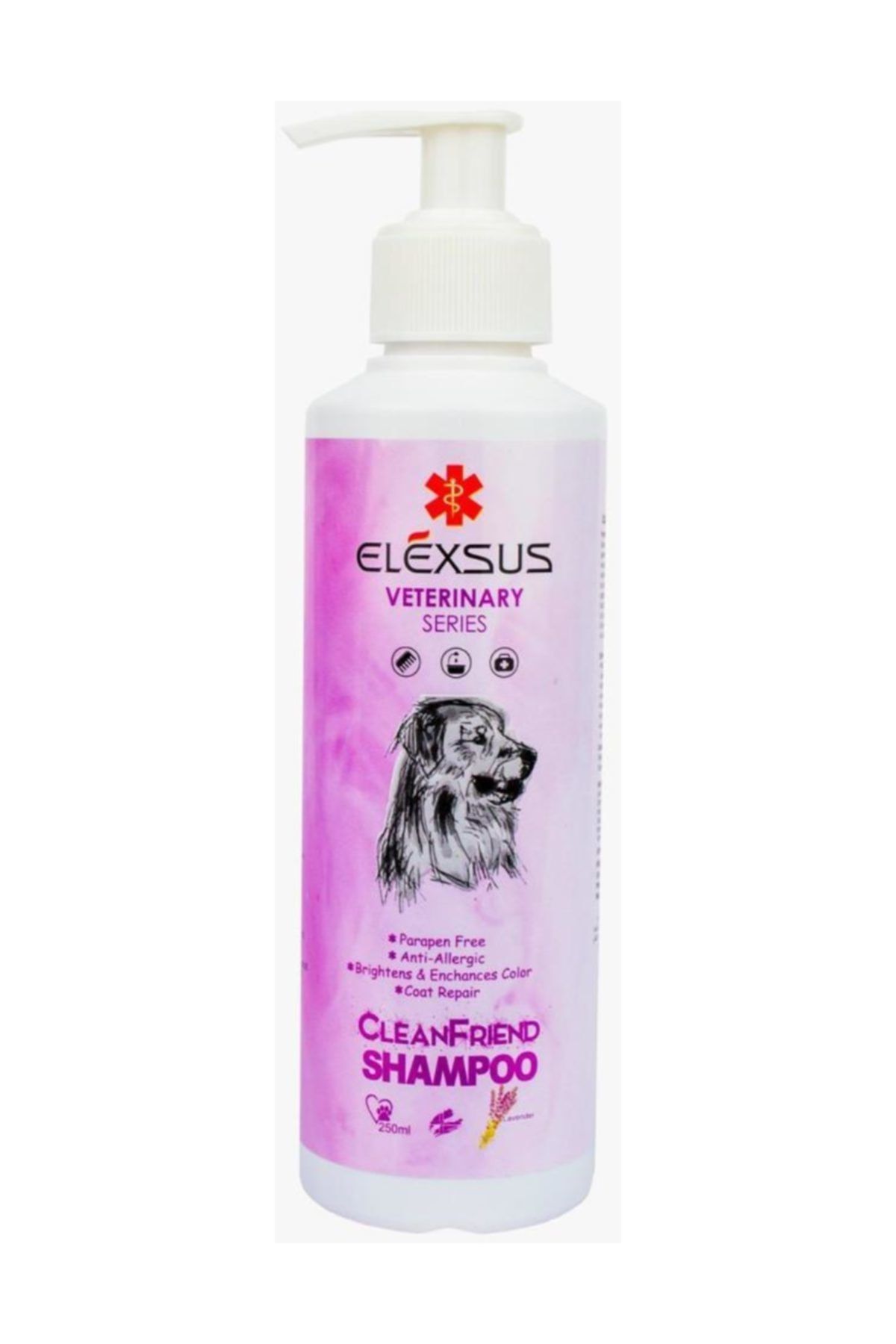 Elexsus Clean Friend Lavanta Özlü Köpek Şampuanı 250 ml