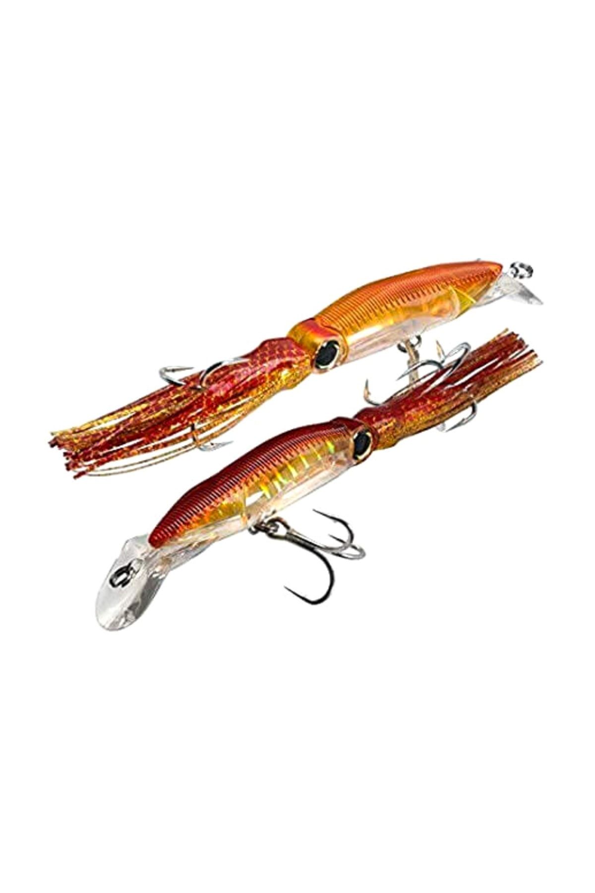 YOZURİ Yozuri 3D Squirt Floating Kalamar Sahte Balığı CPGR 190MM / 42GR