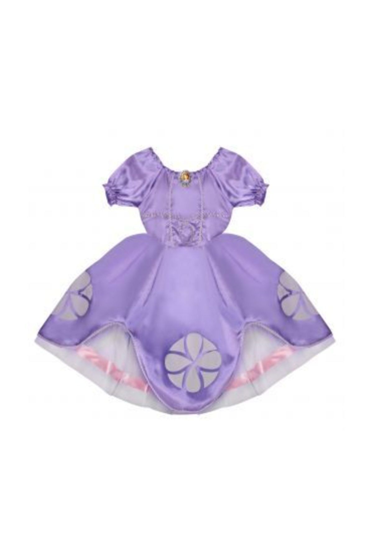 Sofia Disney Prenses  Butik Yeni Kostüm 7-9 Yaş