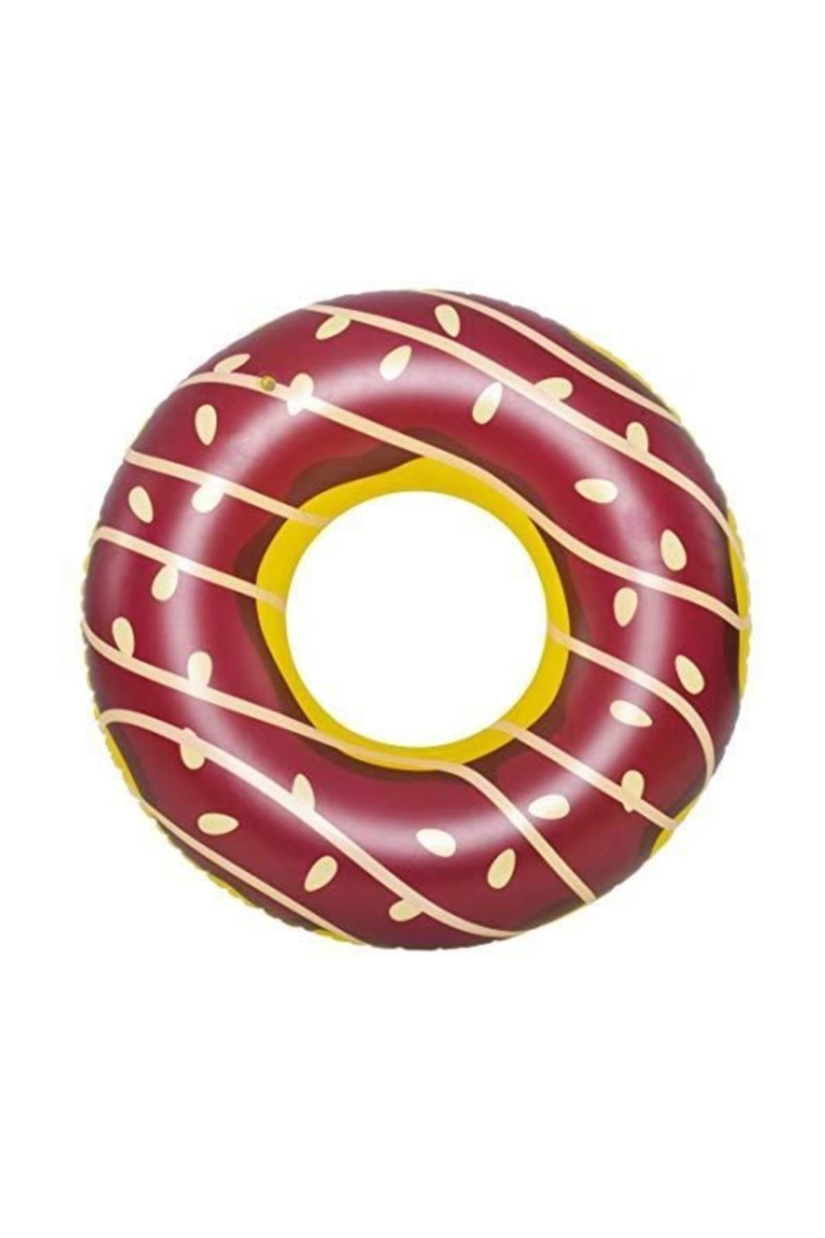 BESTWAY Jumbo Donut Kek 125 cm Büyük Boy Simidi Kahve