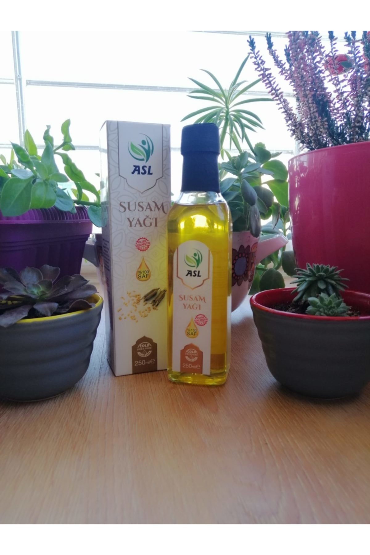 ASL Susam Yağı 250 ml (soğuk Pres)