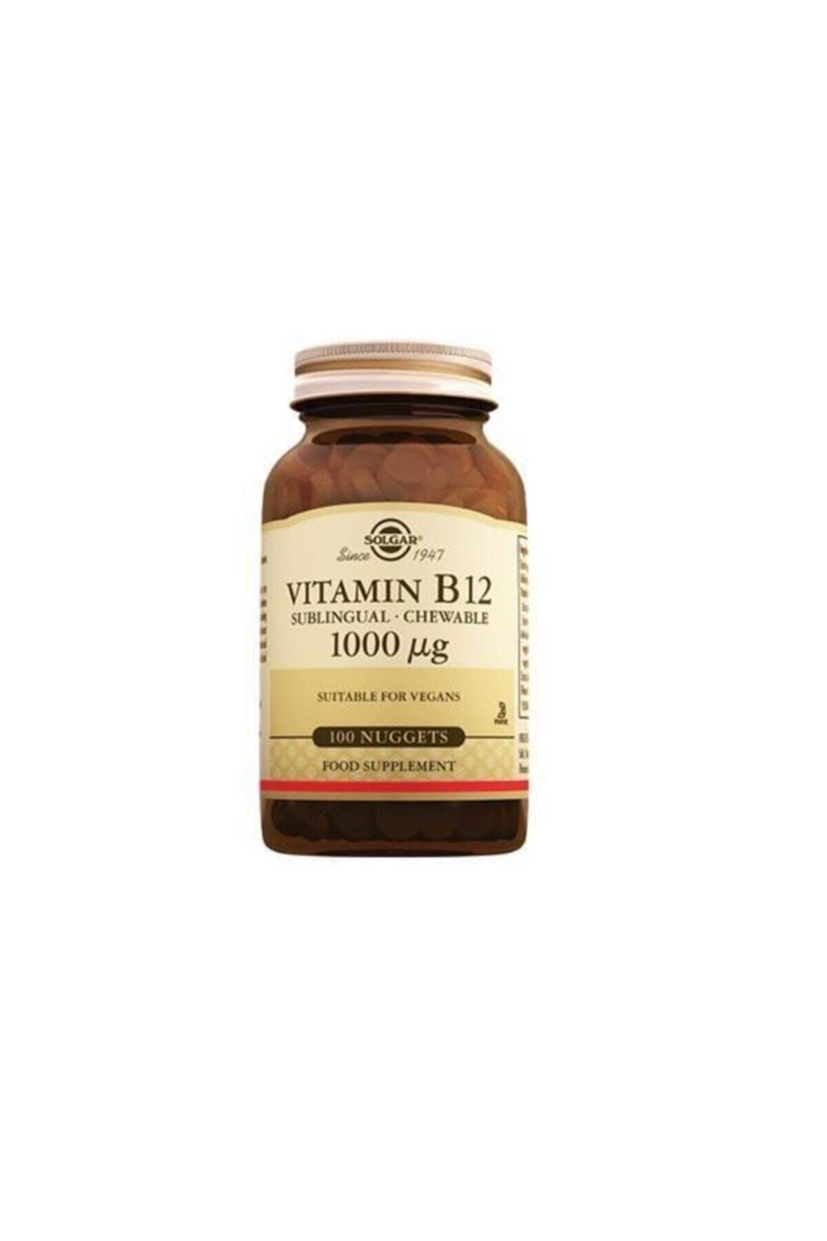 solgar vitamin b12 1000 mcg 100 dilalti tablet fiyati yorumlari trendyol