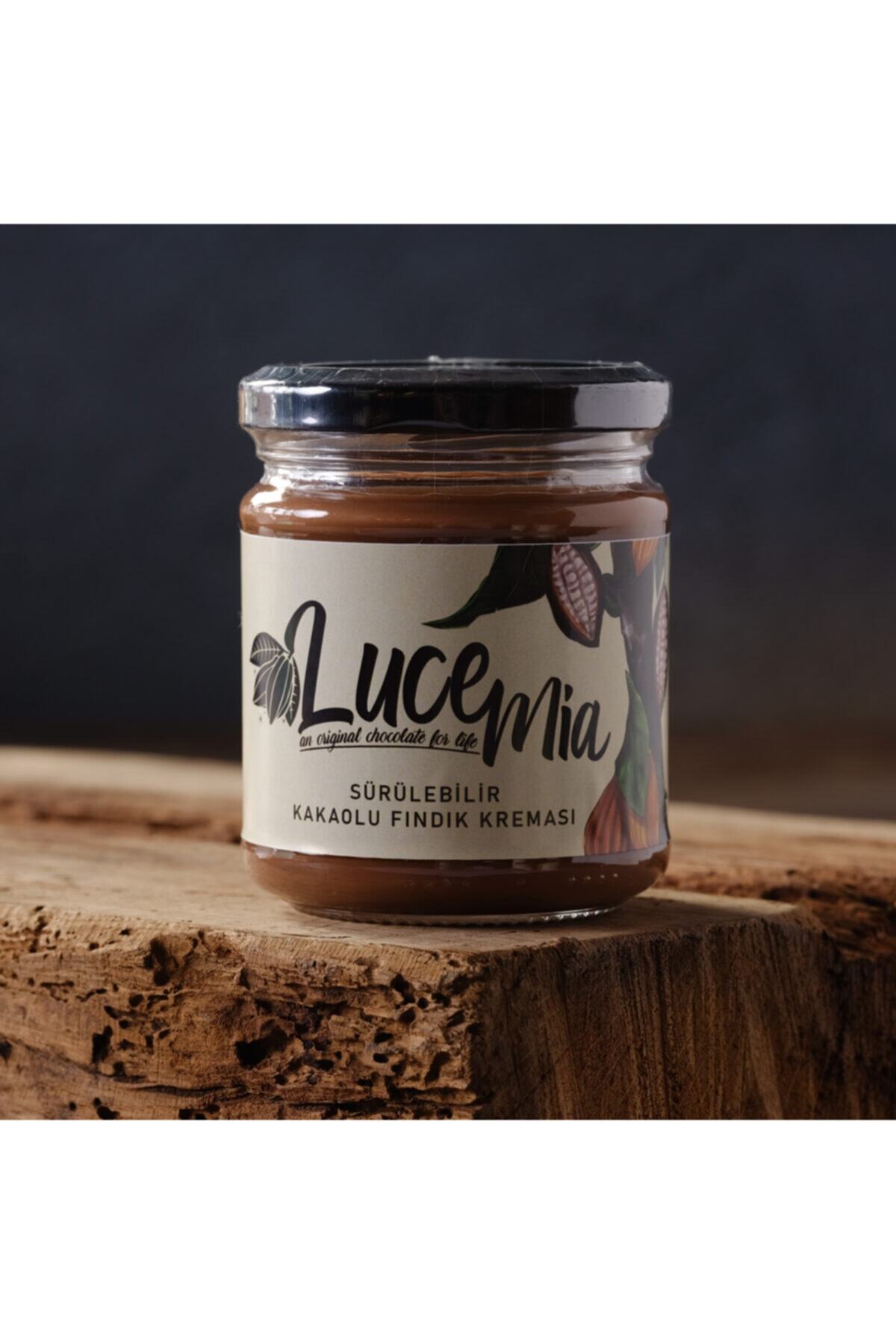 Lucemia Sürülebilir Kakaolu Fındık Kreması %33 Fındık Oranı 200 Gr.