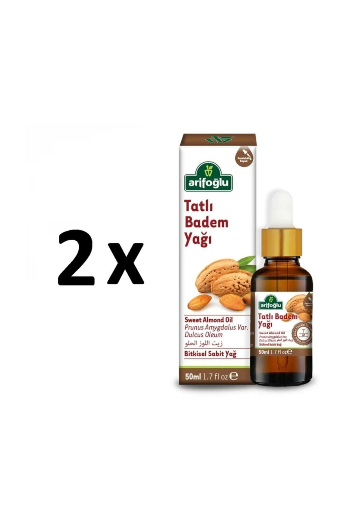Arifoğlu 2 Adet  Tatlı Badem Yağı 2 X 50 Ml