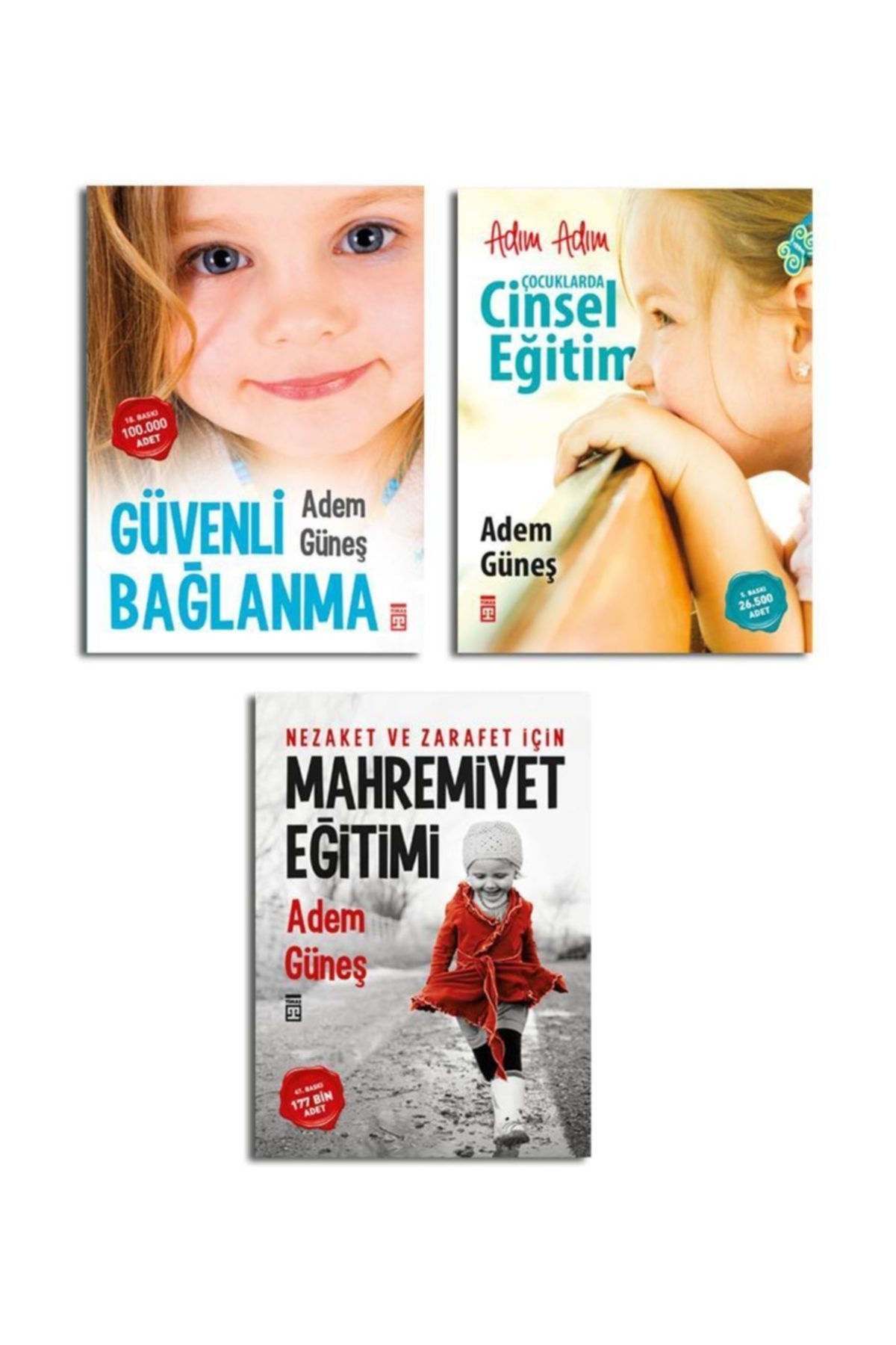 Timaş Yayınları Mahremiyer Eğitimi Seti 3 Kitap - Adem Güneş -