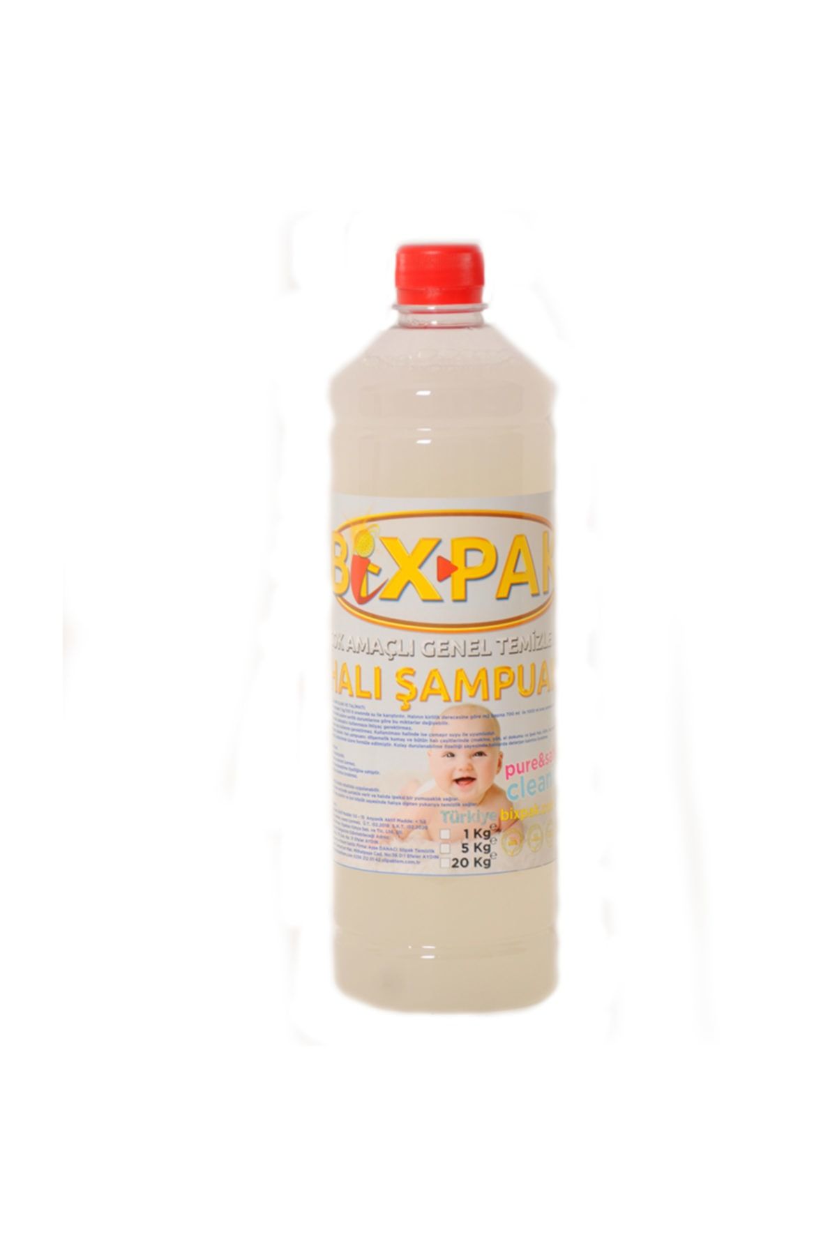 Bixpak Çok Amaçlı Halı Şampuanı 1000 Gr