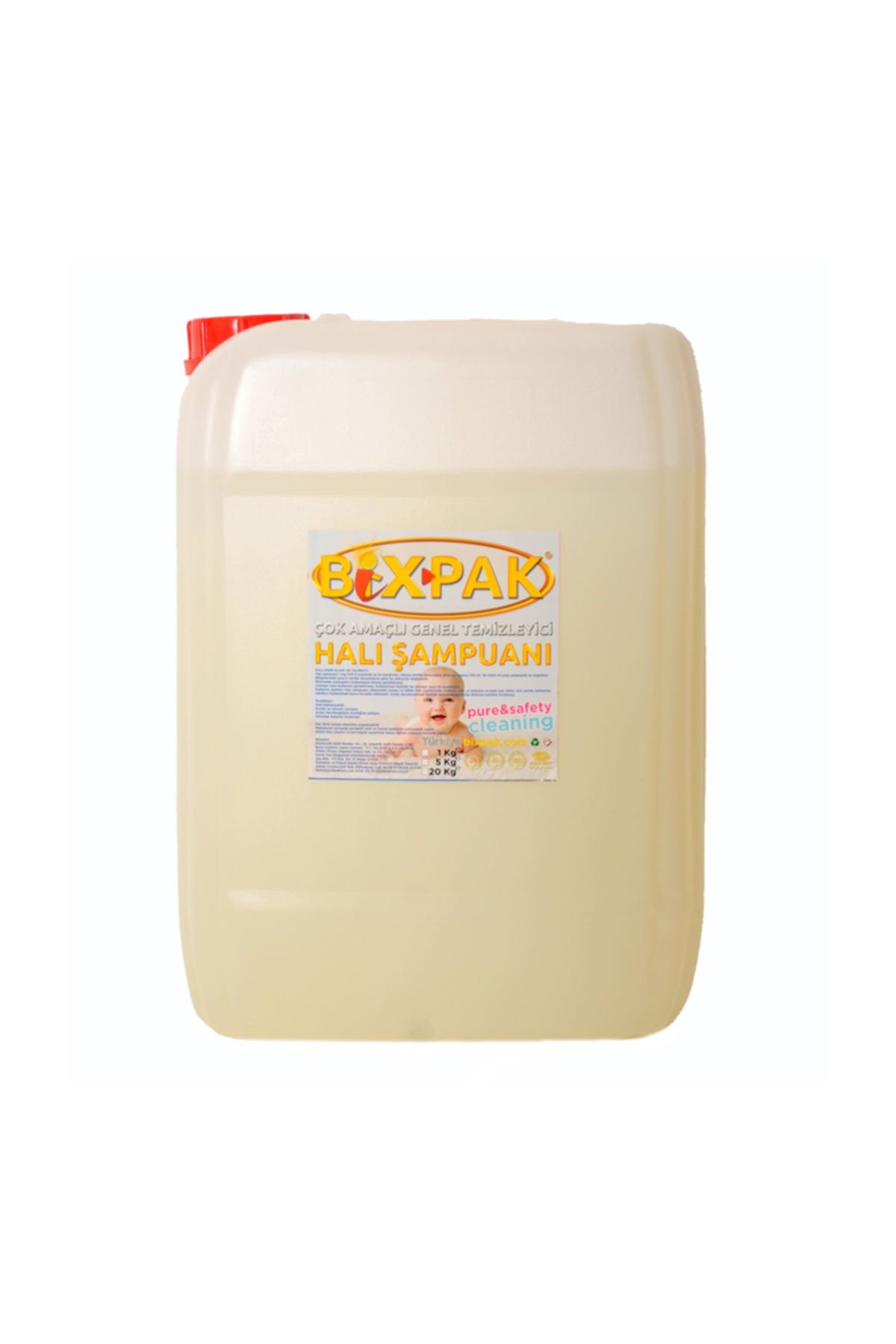 Bixpak Çok Amaçlı Halı Şampuanı 20 Kg