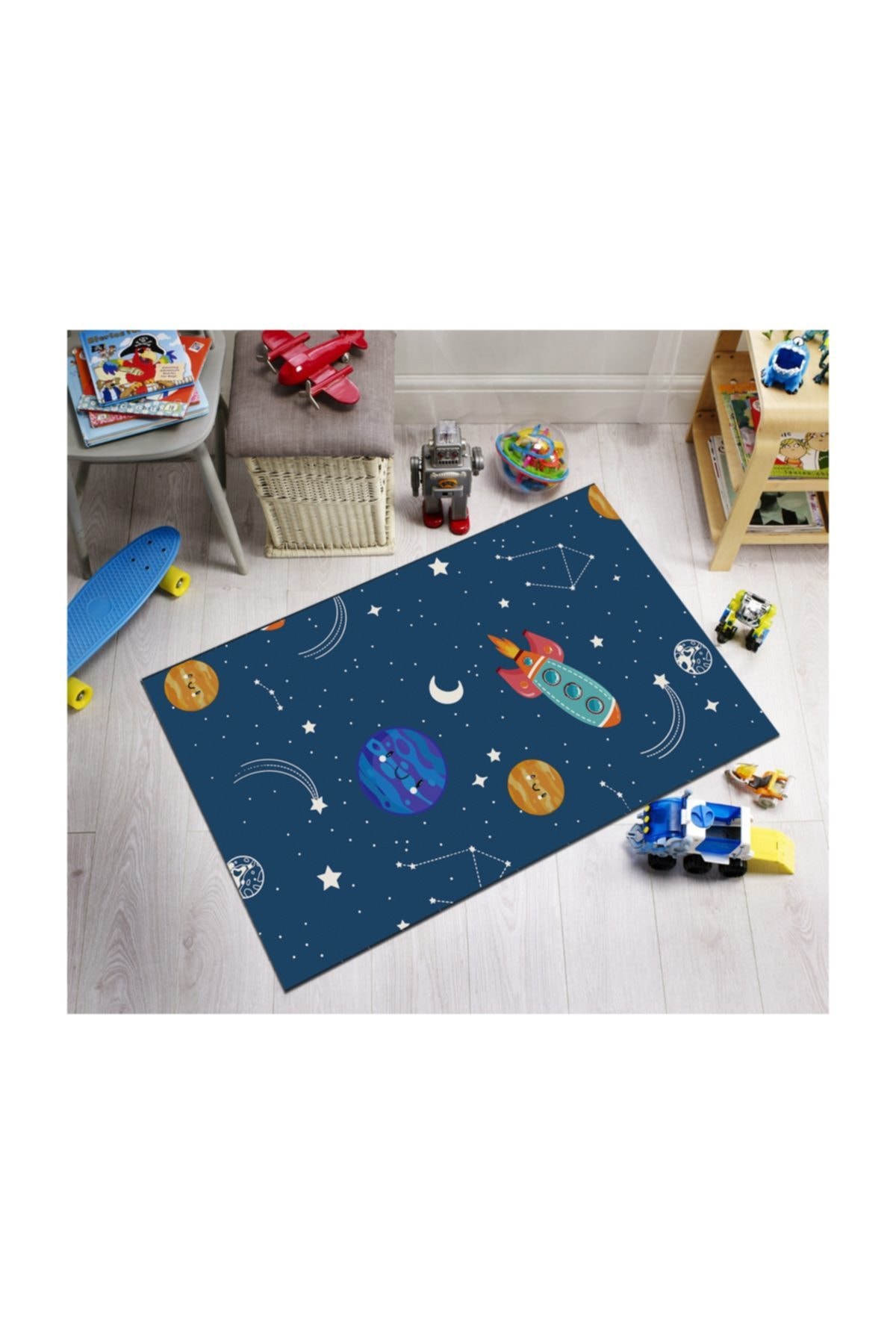 HOMESSA Uzaylı 150x230 Çocuk Odası Halısı