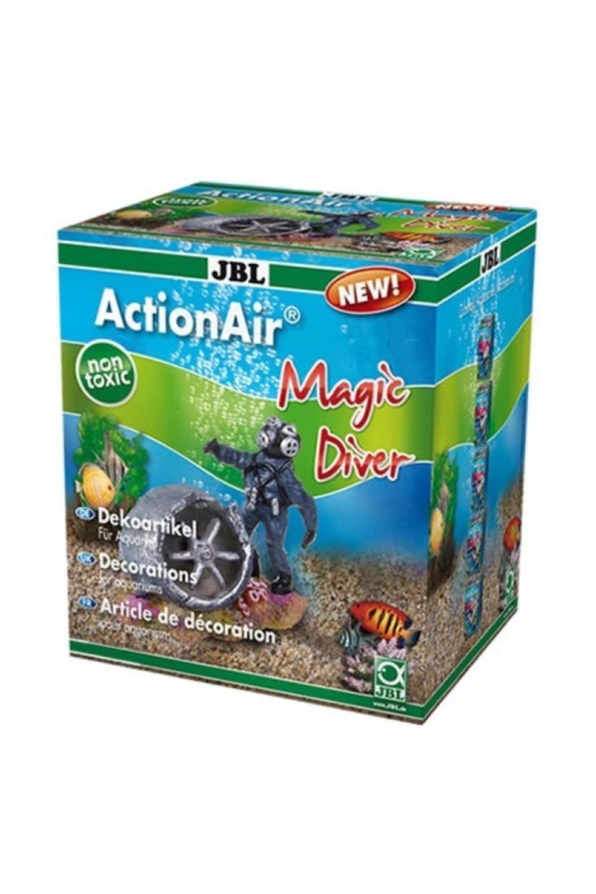 JBL Magic Diver Akvaryum Dekoru 13 X 12 X 12 cm