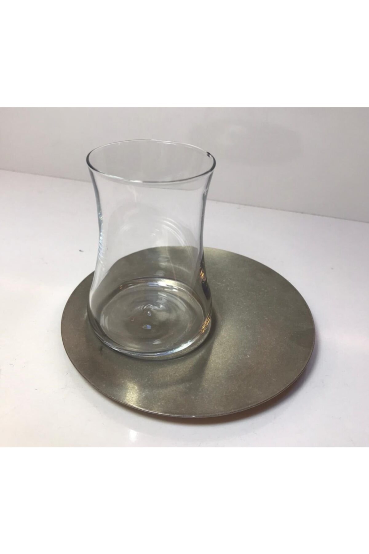 Narin Satürn Retro Eskitme Çay Tabağı 12 Adet